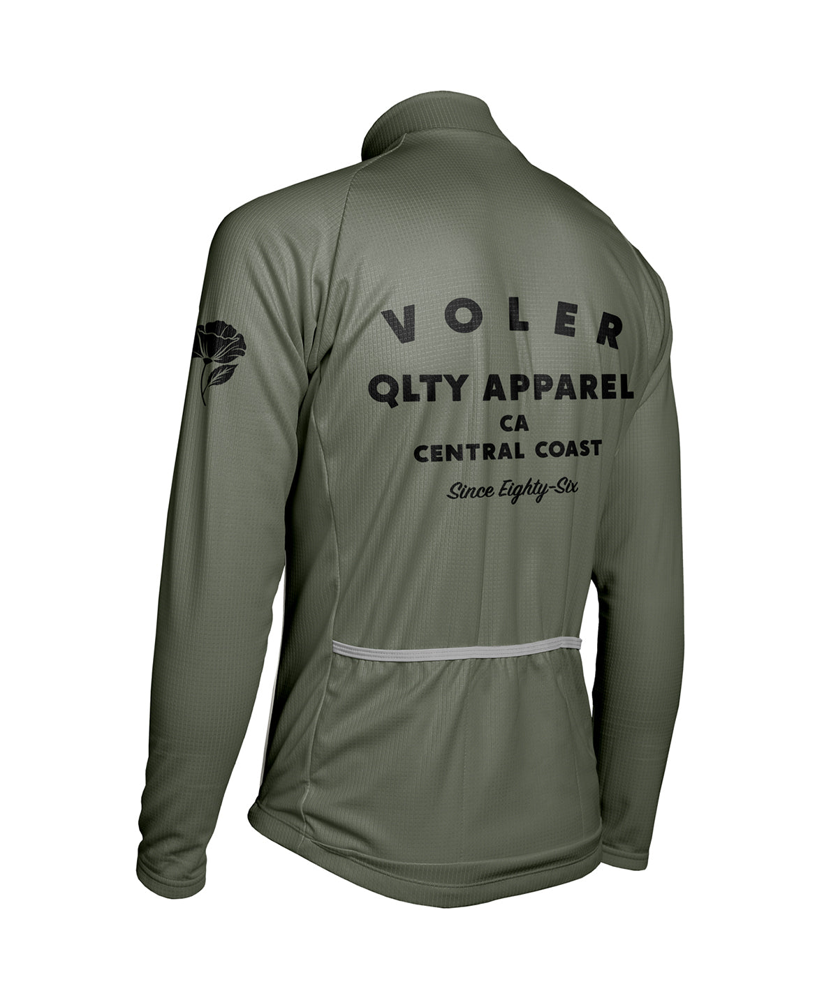 M. PELOTON THERMAL JERSEY - QLTY APPAREL - Voler - BLACK - 1T101ZPBLK