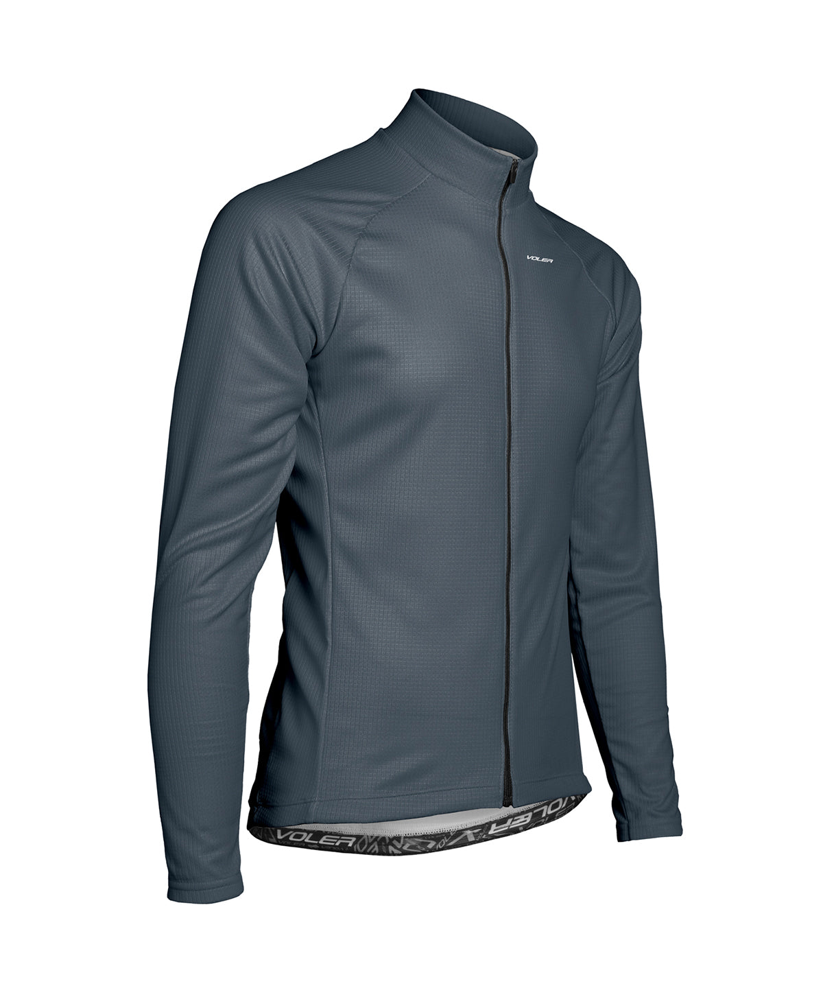 M. PELOTON THERMAL JERSEY - SOLID - Voler - SLATE - 1T101ZFSLA