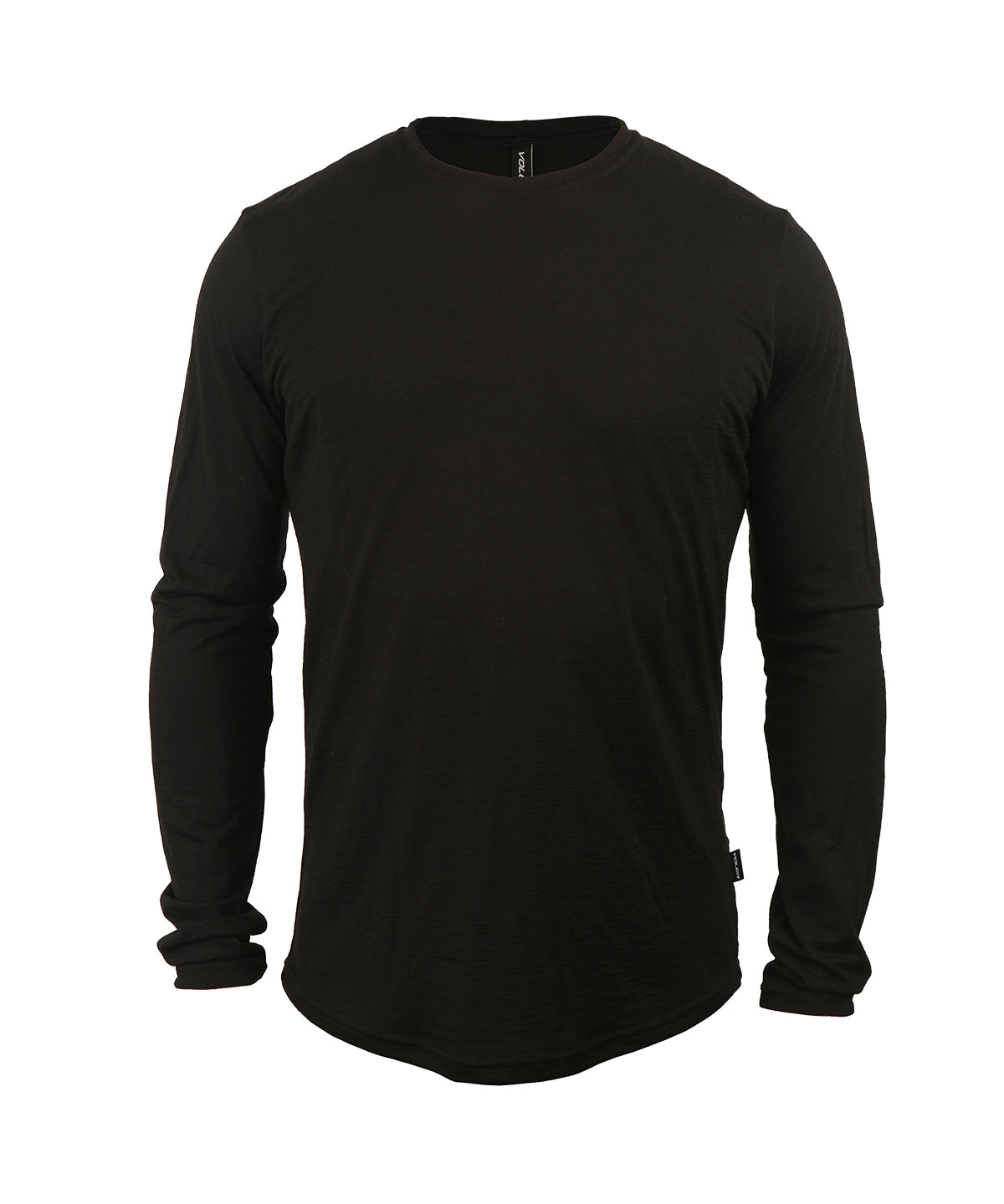 M. LIGHTWEIGHT MERINO LS TEE - BLACK