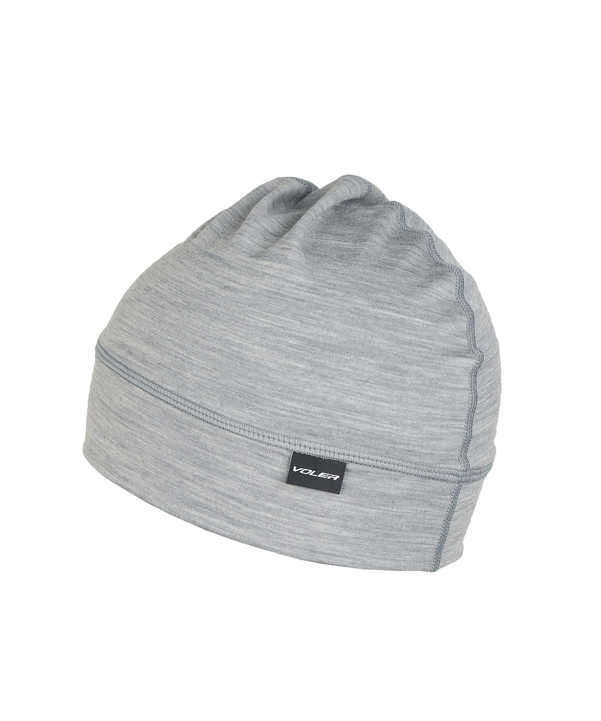 LIGHTWEIGHT MERINO BEANIE - GREY HEATHER