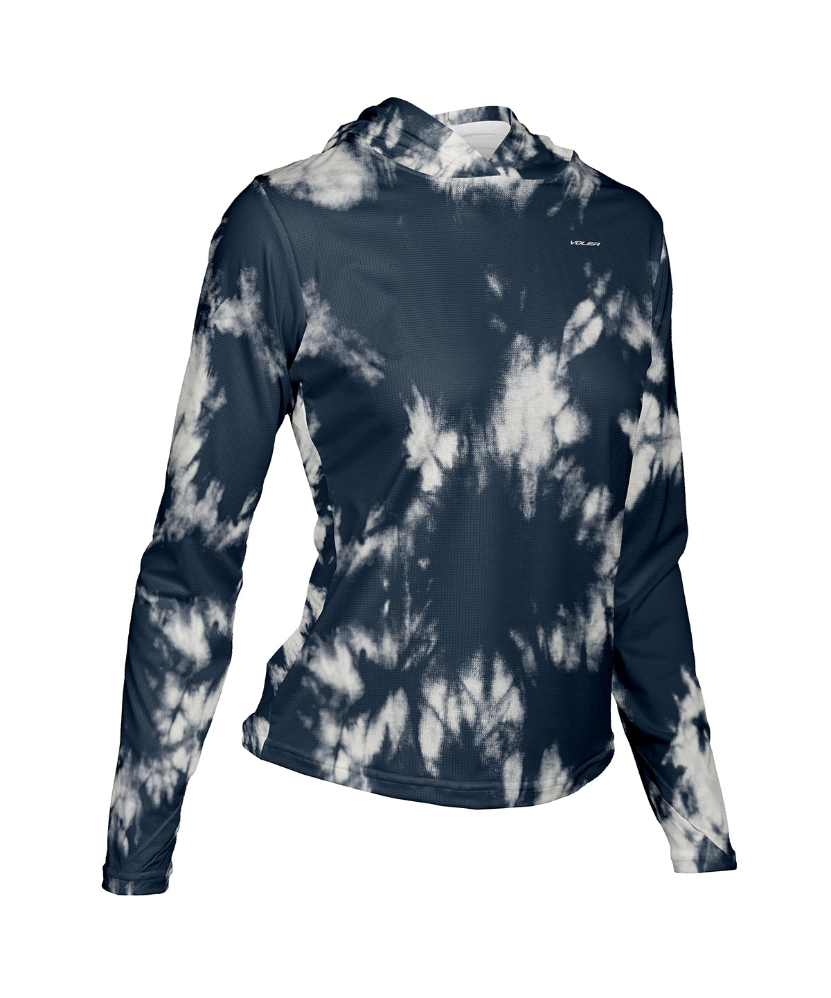 W. ENDURANCE AIR SUN HOODIE - TIE DYE