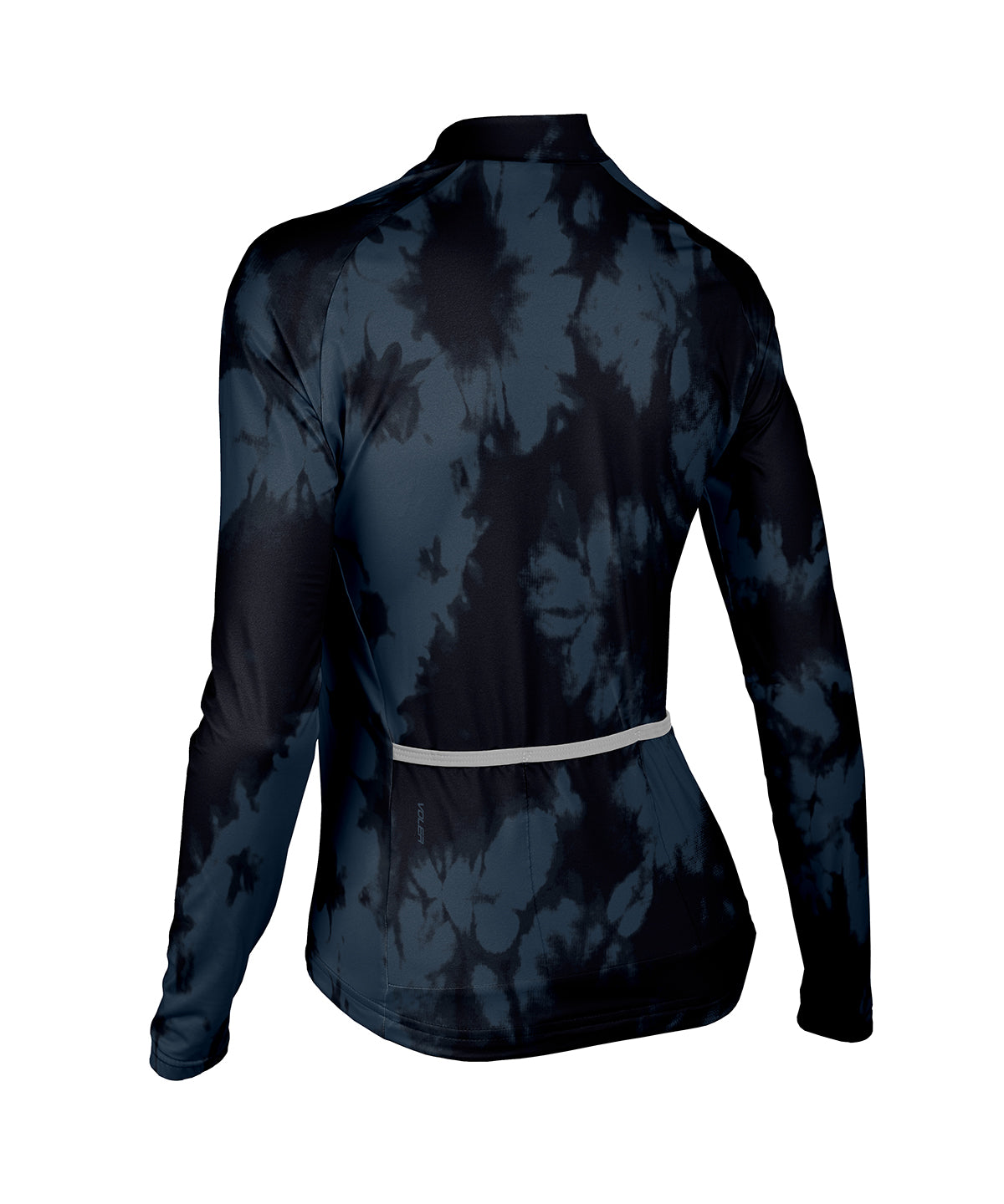 W. PELOTON COASTAL LS JERSEY - TIE DYE - Voler - GUNMETAL BLUE - 1T201Z4GUN