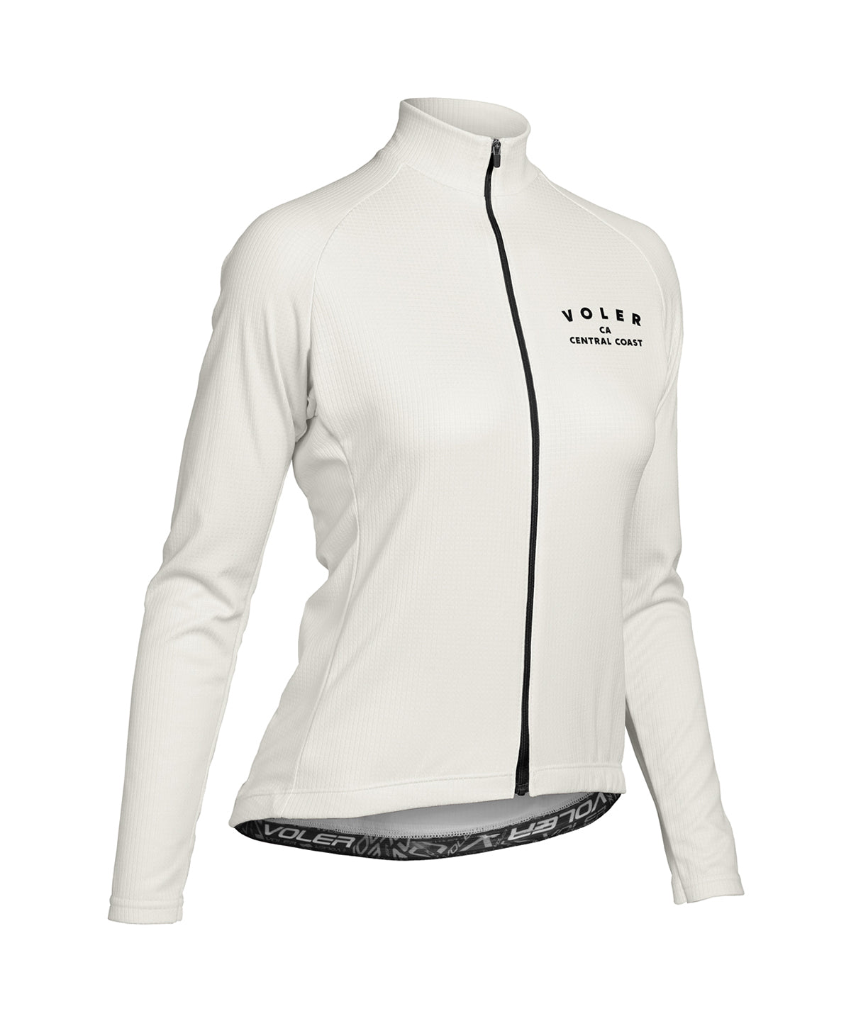 W. PELOTON THERMAL JERSEY - QLTY APPAREL - Voler - SALT - 1T201ZPSLT