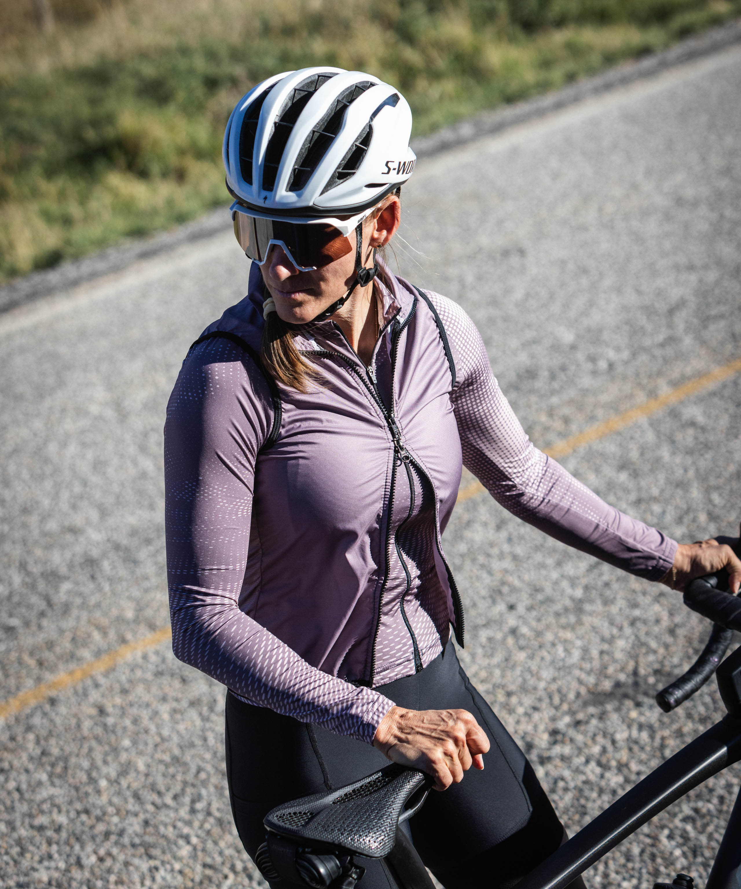 W. PELOTON COASTAL LS JERSEY - REVERB