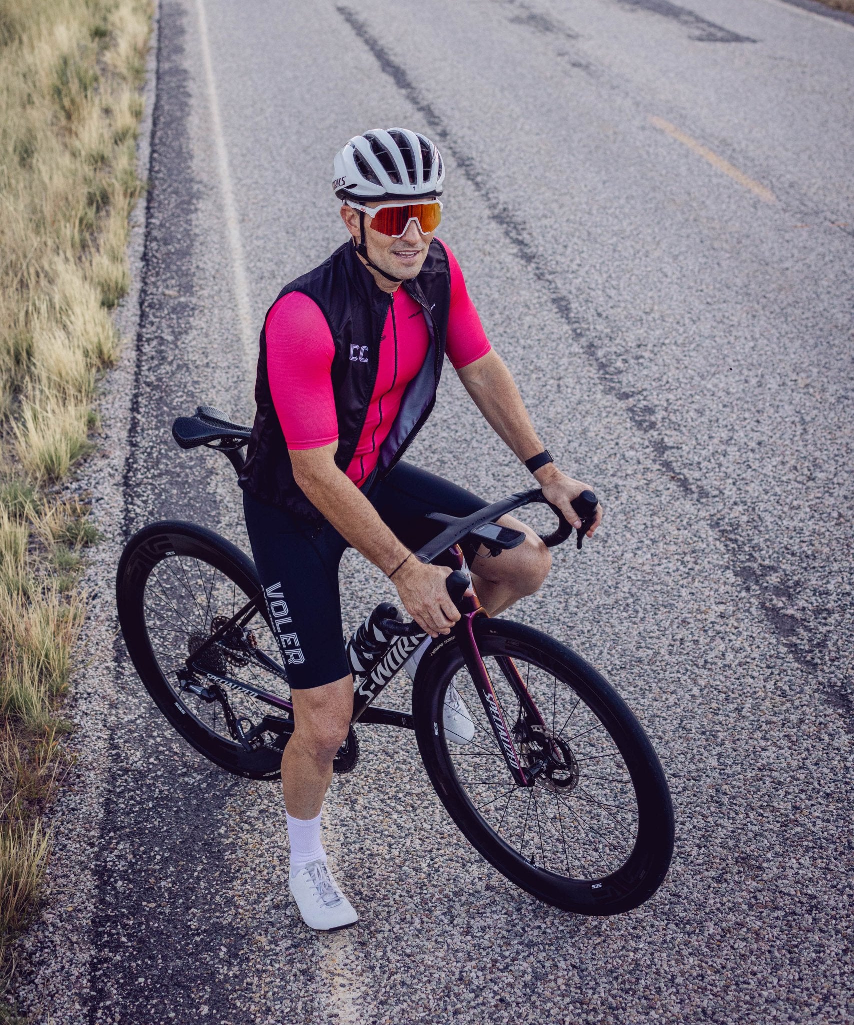 M. VELOCITY AIR JERSEY - VOLER CYCLING CLUB - Voler - HYPER PINK - 