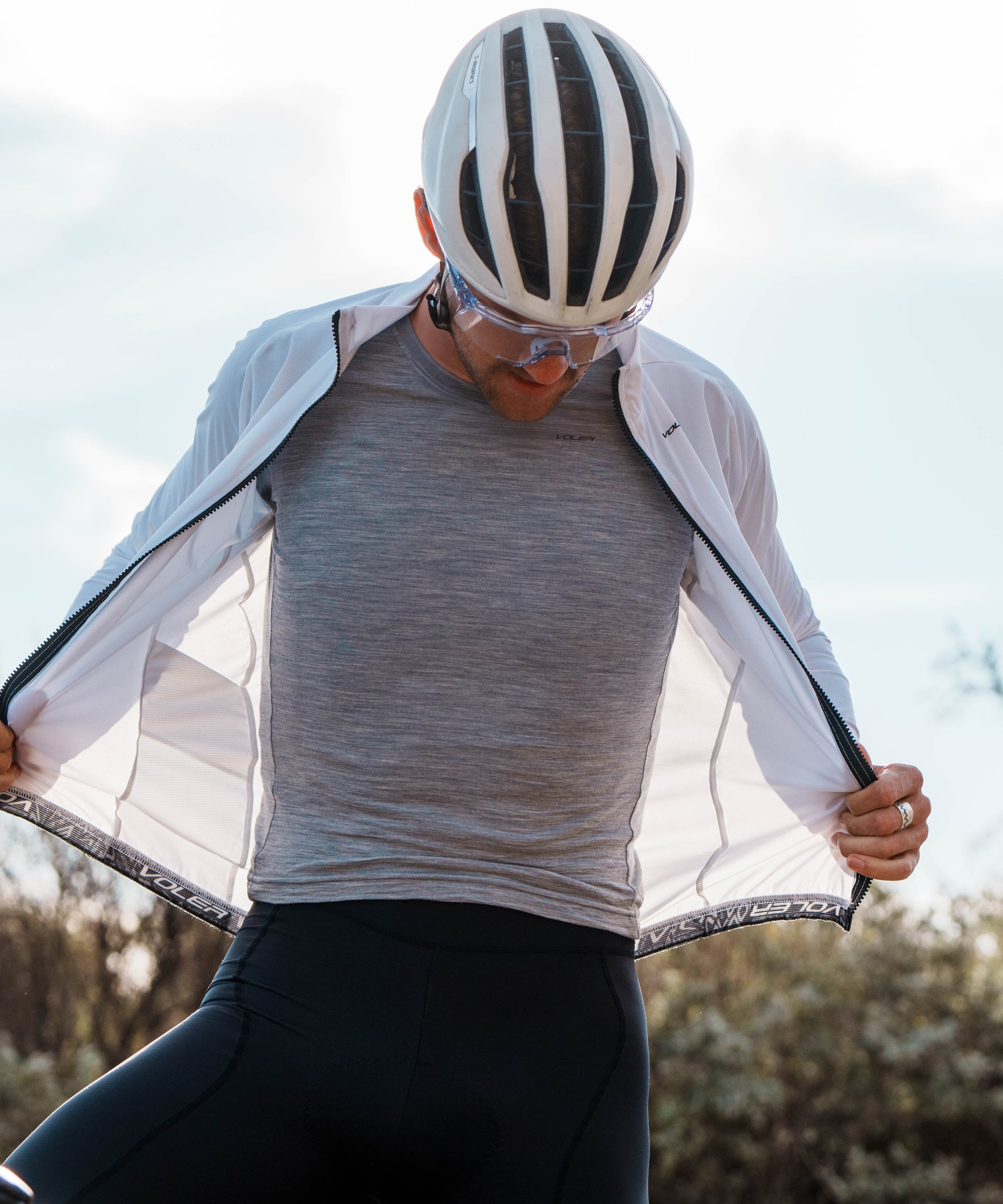 M. LIGHTWEIGHT MERINO ZIPPERLESS JERSEY