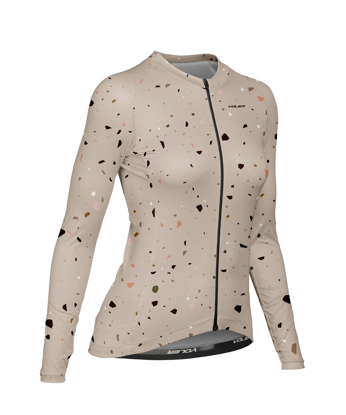 W. VELOCITY AIR LS JERSEY - TERRAZZO
