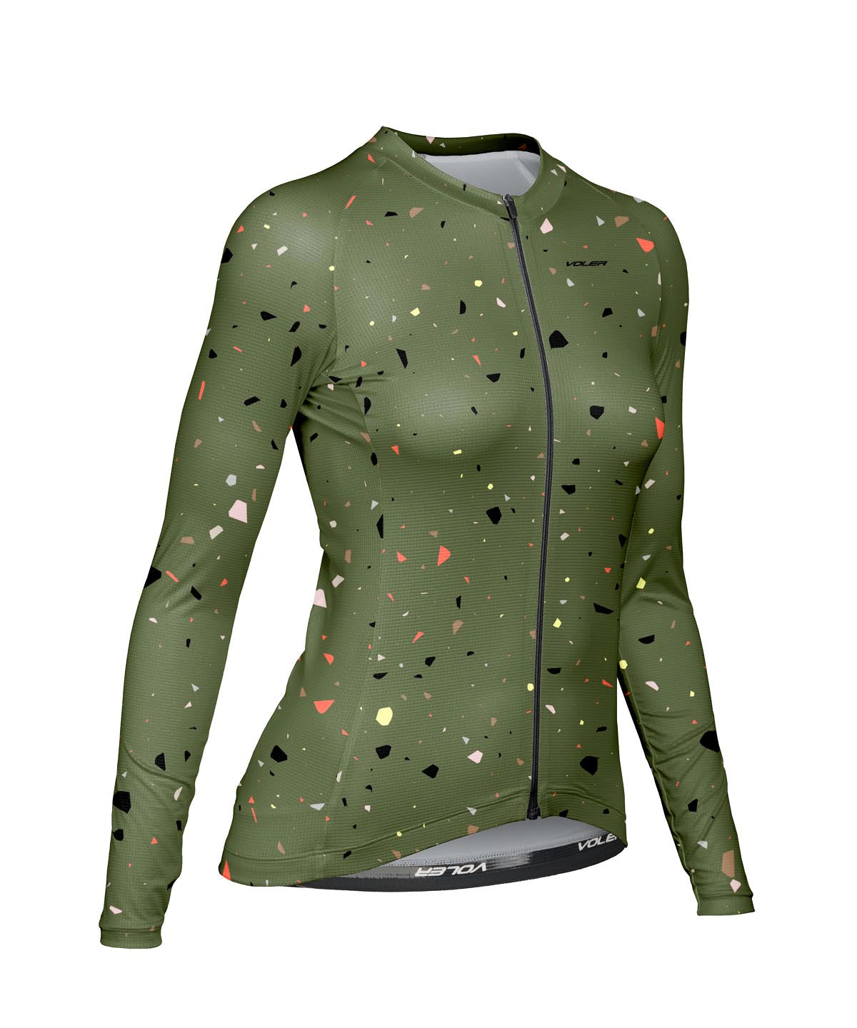 W. VELOCITY AIR LS JERSEY - TERRAZZO