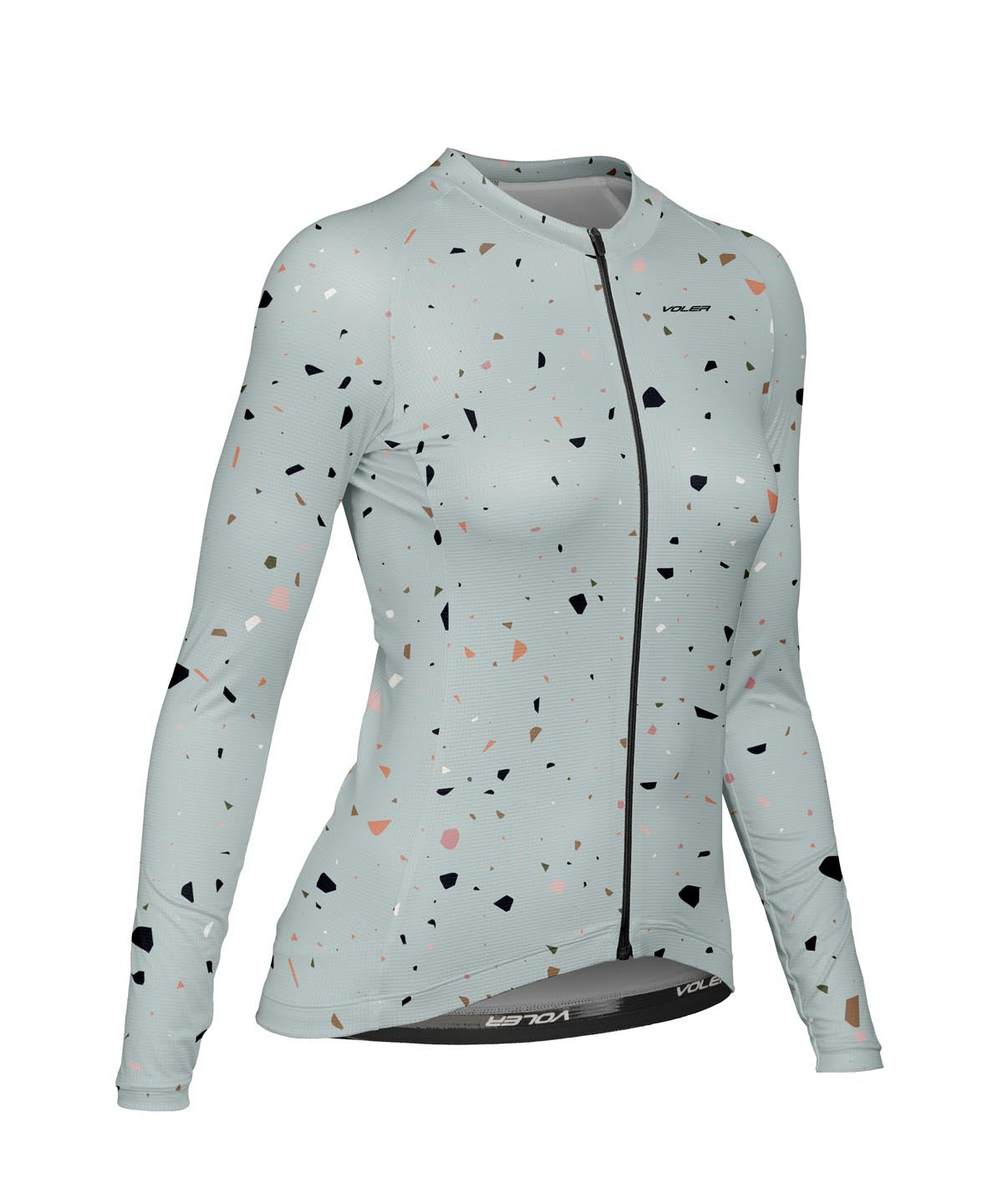 W. VELOCITY AIR LS JERSEY - TERRAZZO