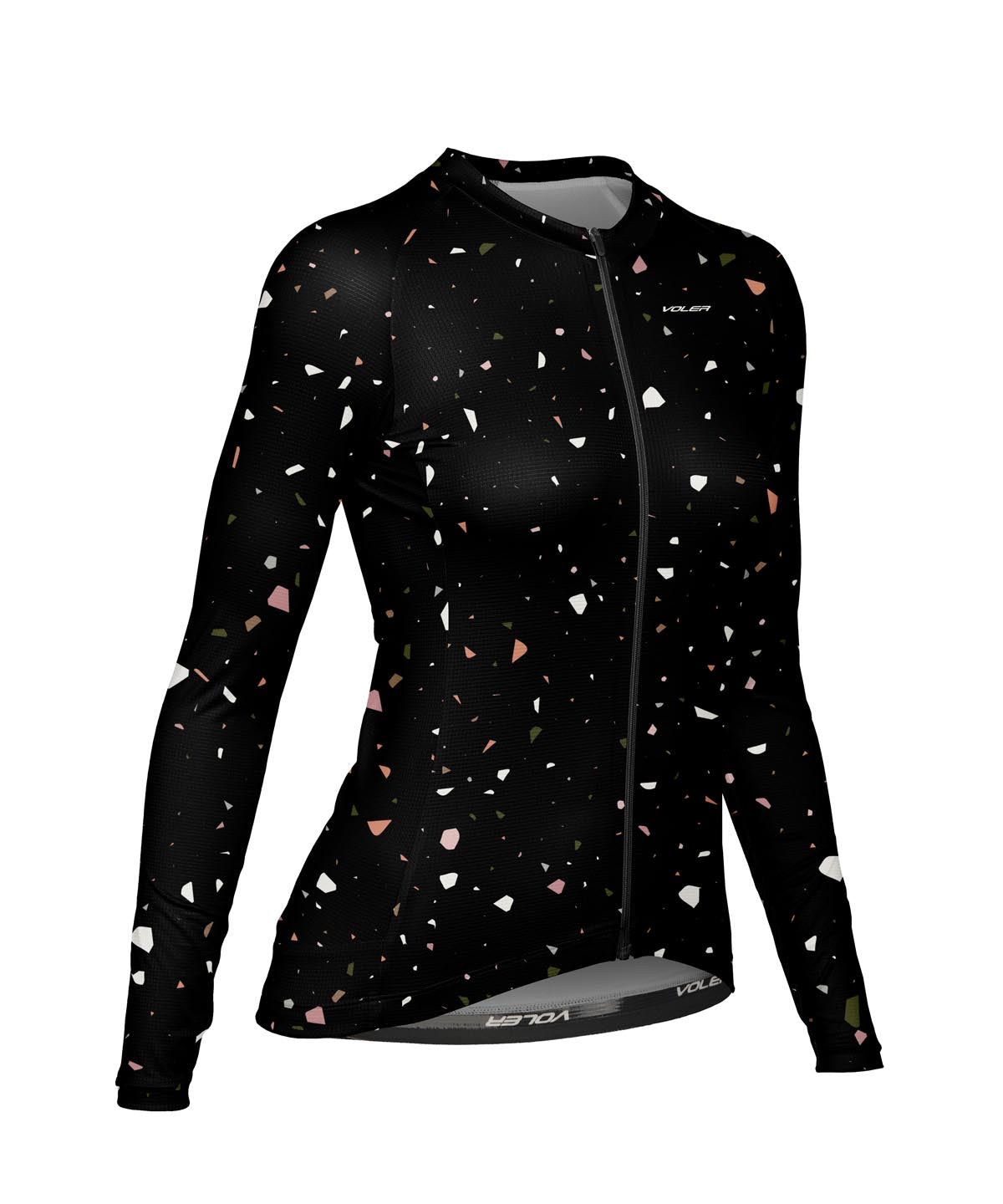 W. VELOCITY AIR LS JERSEY - TERRAZZO