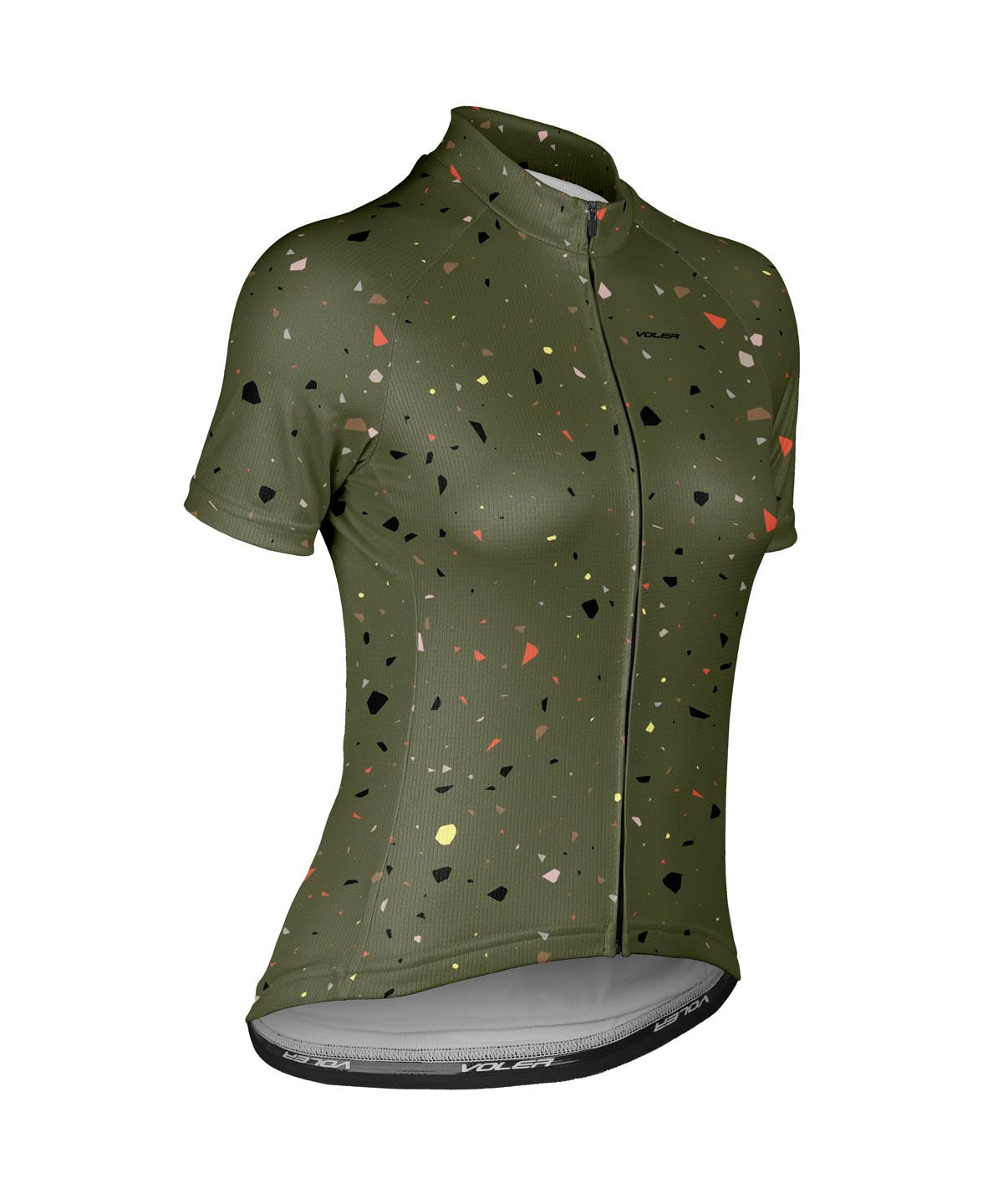 W. PELOTON RACE JERSEY - TERRAZZO