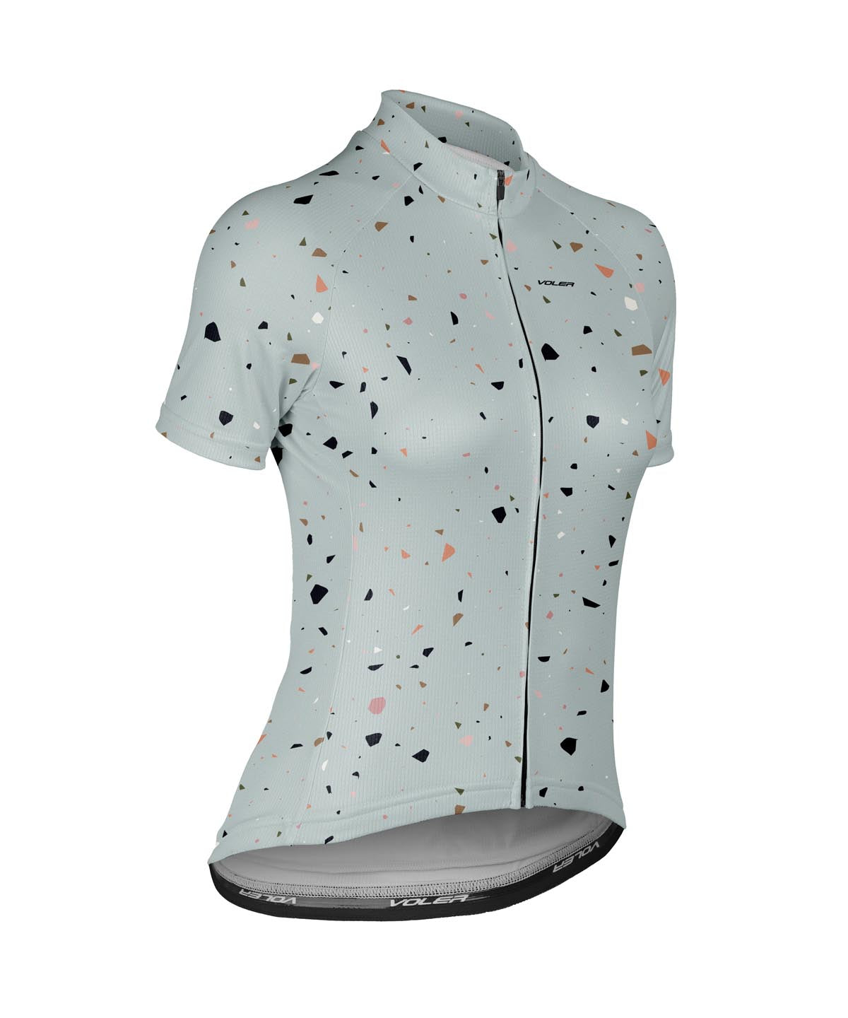 W. PELOTON RACE JERSEY - TERRAZZO
