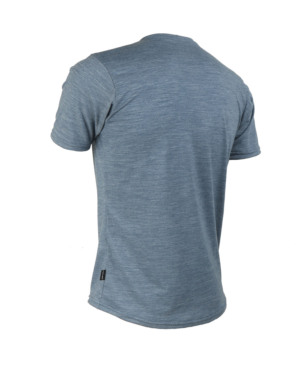 M. LIGHTWEIGHT MERINO TEE - SLATE HEATHER
