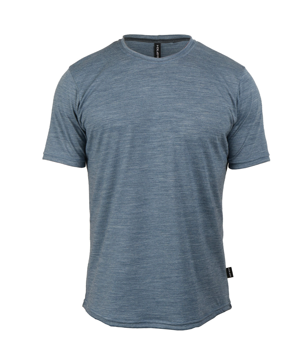 M. LIGHTWEIGHT MERINO TEE - SLATE HEATHER