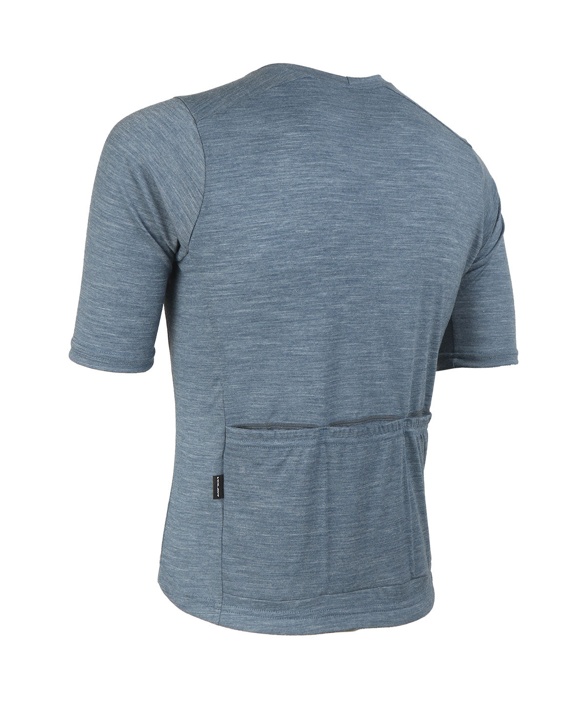 M. LIGHTWEIGHT MERINO ZIPPERLESS JERSEY - SLATE HEATHER