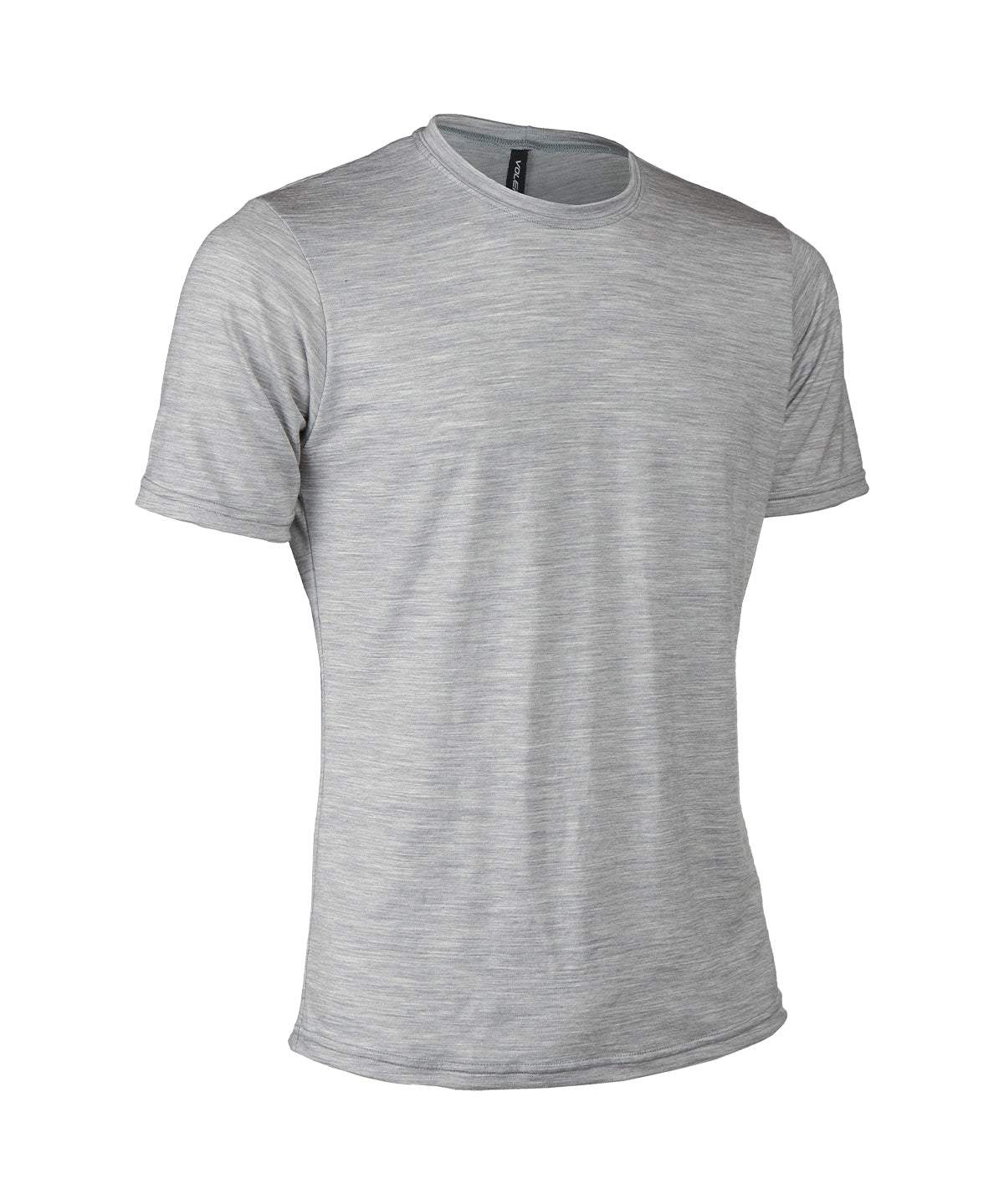 M. LIGHTWEIGHT MERINO TEE - GREY HEATHER