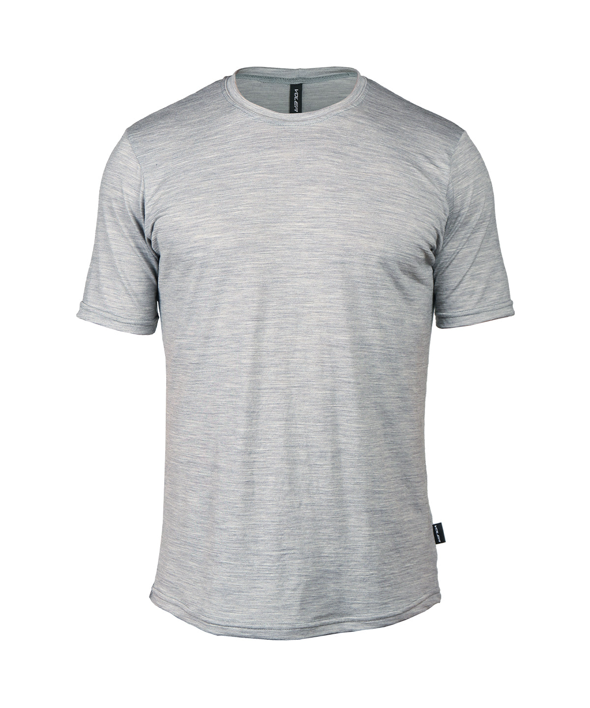 M. LIGHTWEIGHT MERINO TEE - GREY HEATHER