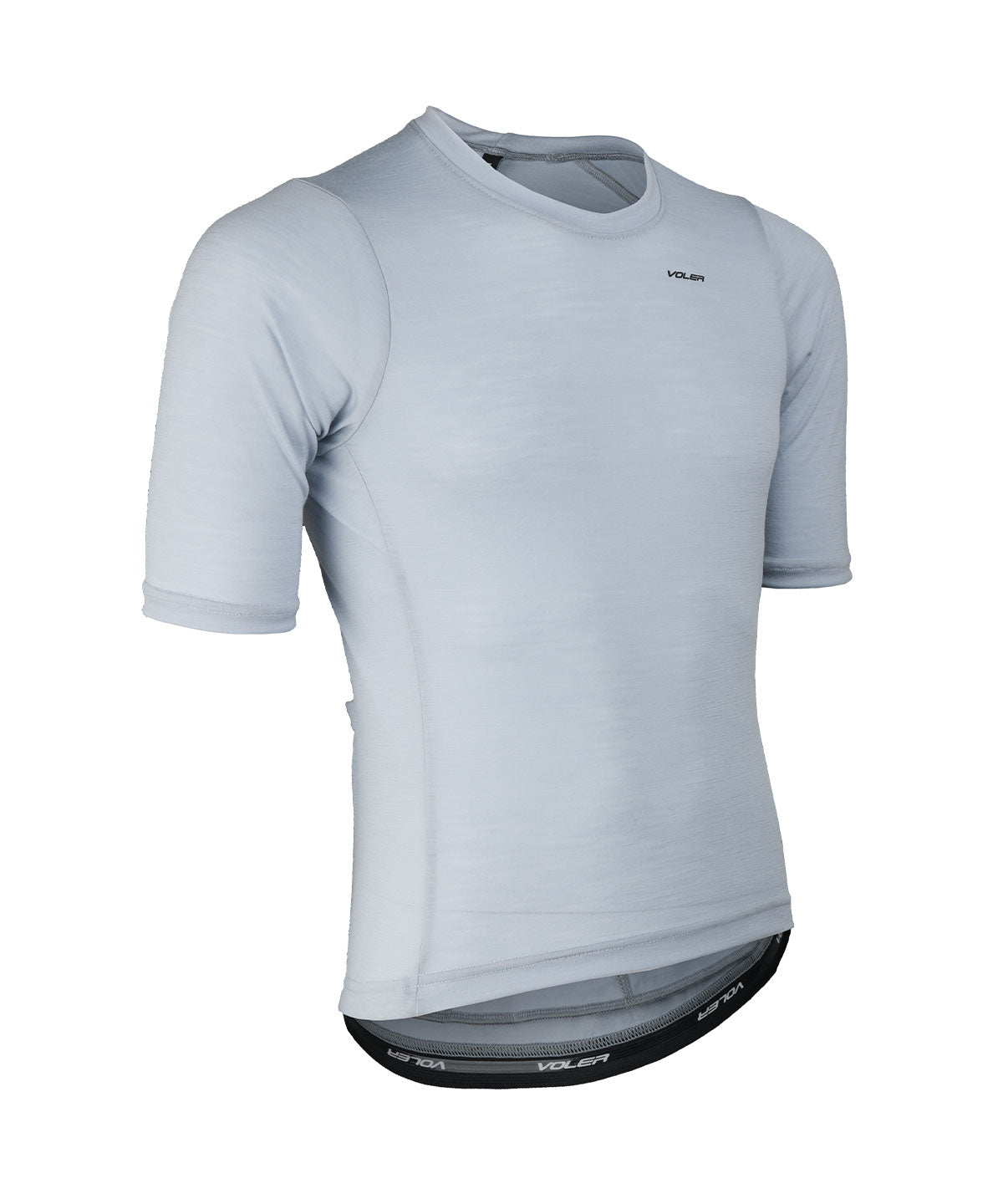 M. LIGHTWEIGHT MERINO ZIPPERLESS JERSEY - Voler - DUSTY BLUE - 1010N23DBL