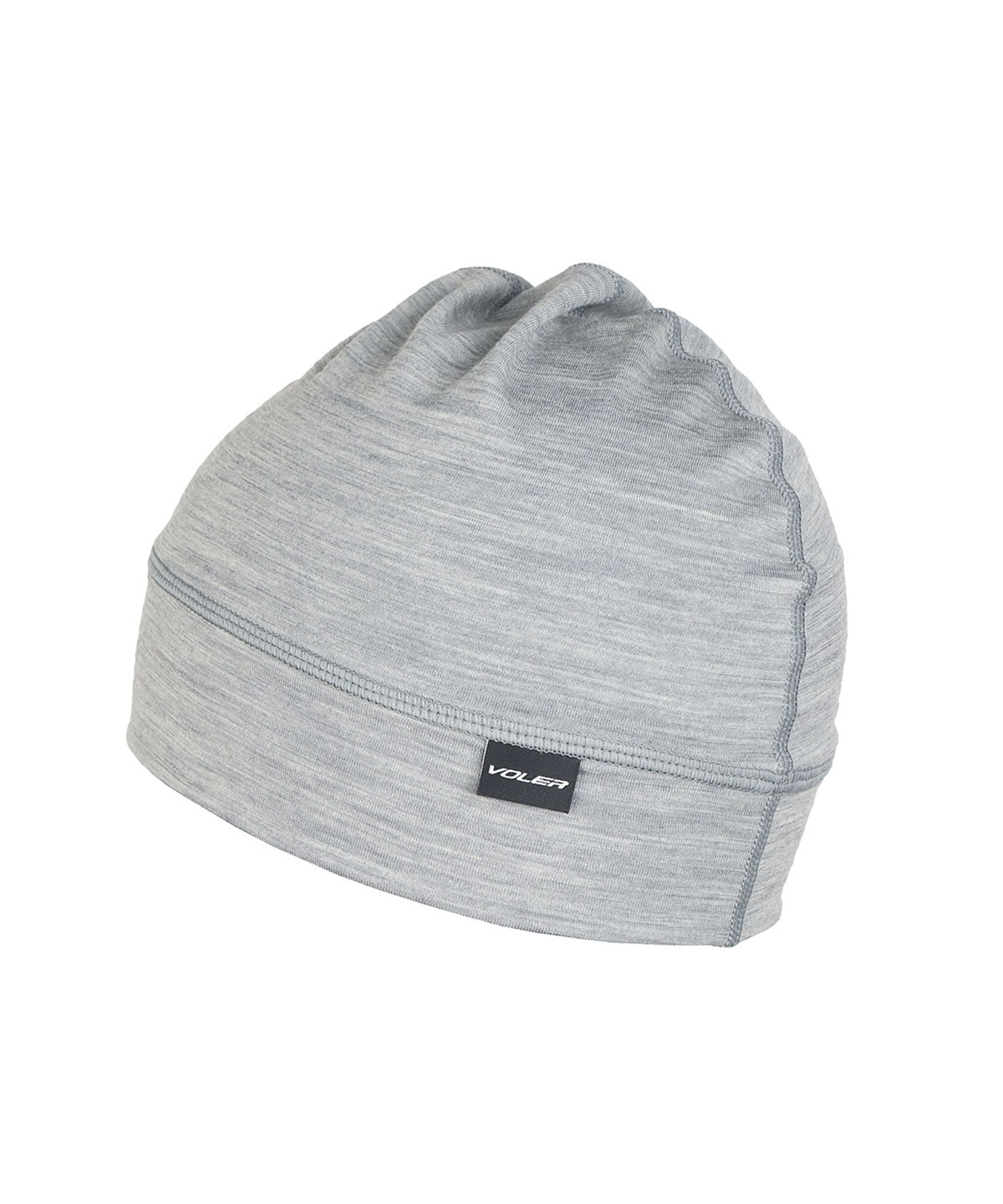 LIGHTWEIGHT MERINO BEANIE - GREY HEATHER