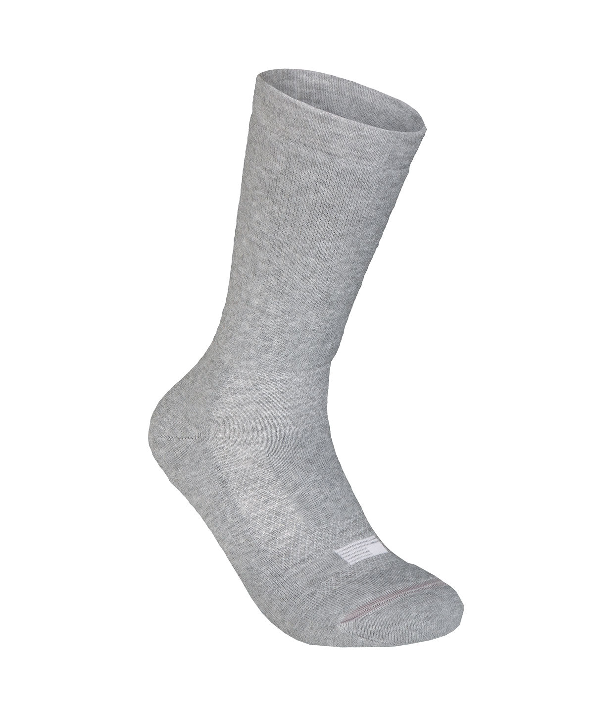 MIDWEIGHT MERINO 6" SOCK - HEATHER GREY