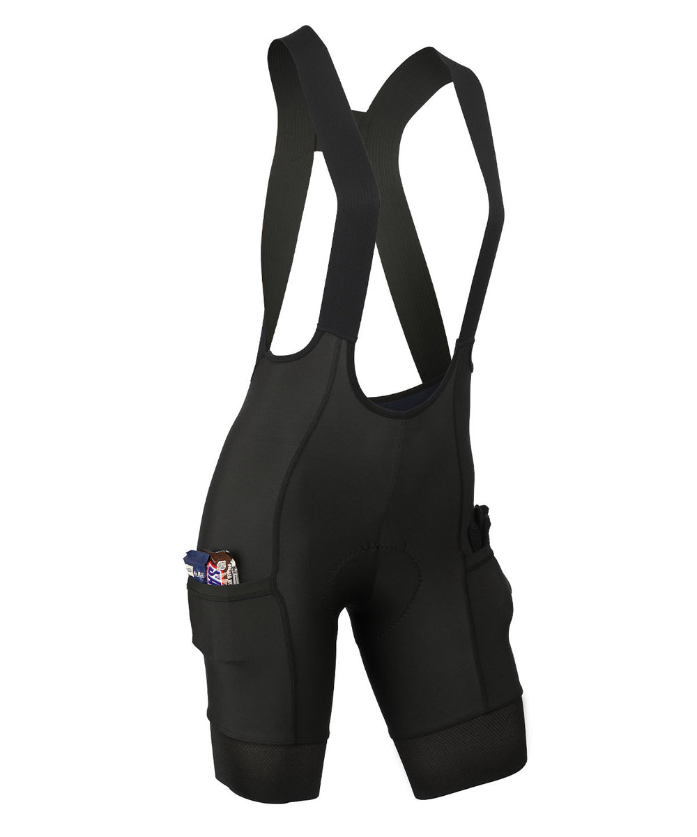 W. BLACK LABEL CARGO DROP TAIL BIB 2.0 - Voler - BLACK - 