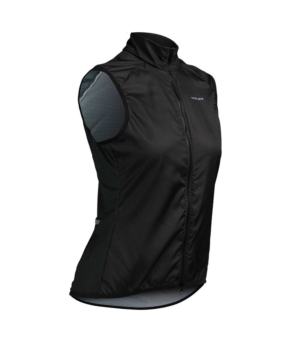 W. WIND VEST - BLACK