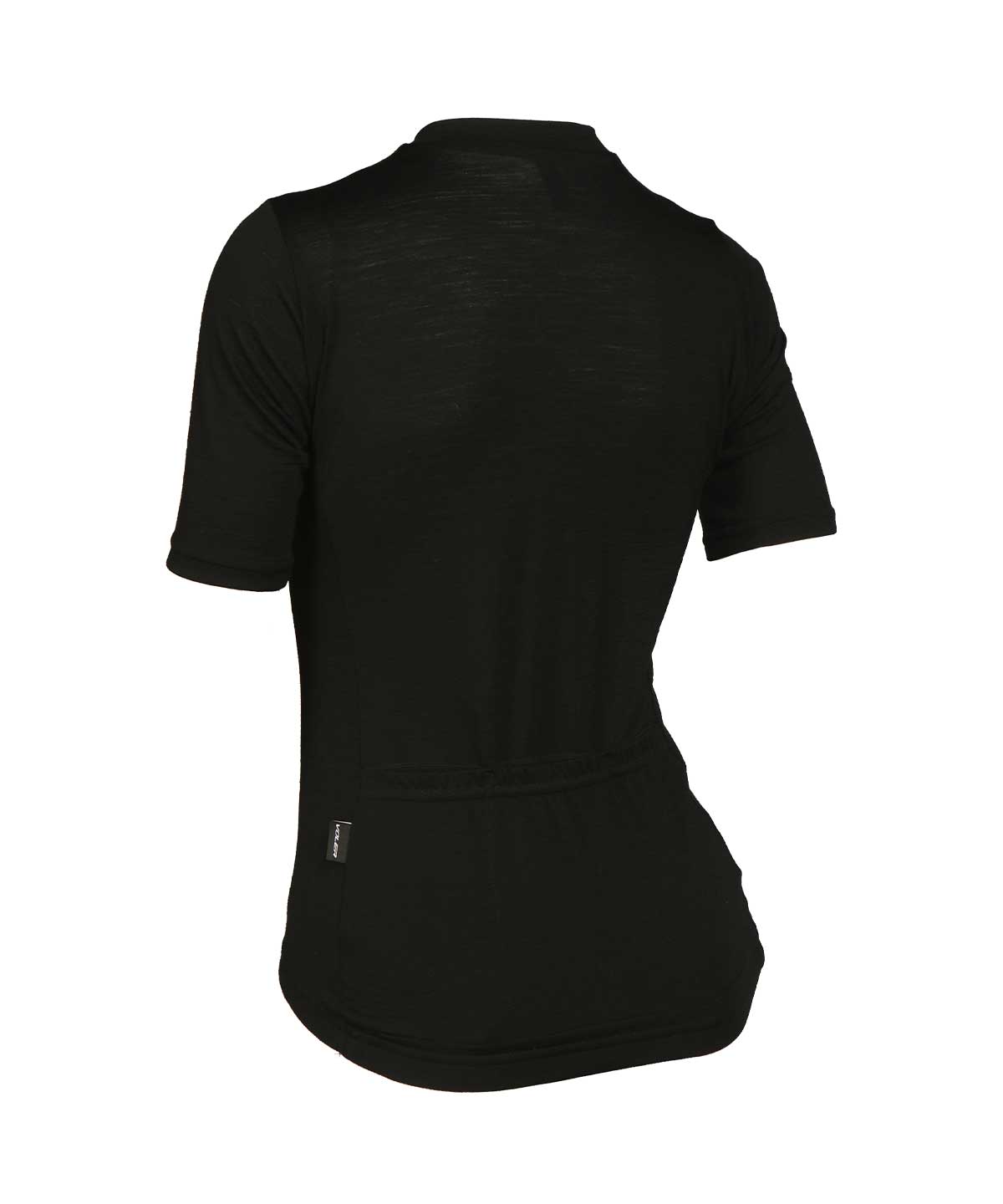 W. LIGHTWEIGHT MERINO JERSEY - BLACK