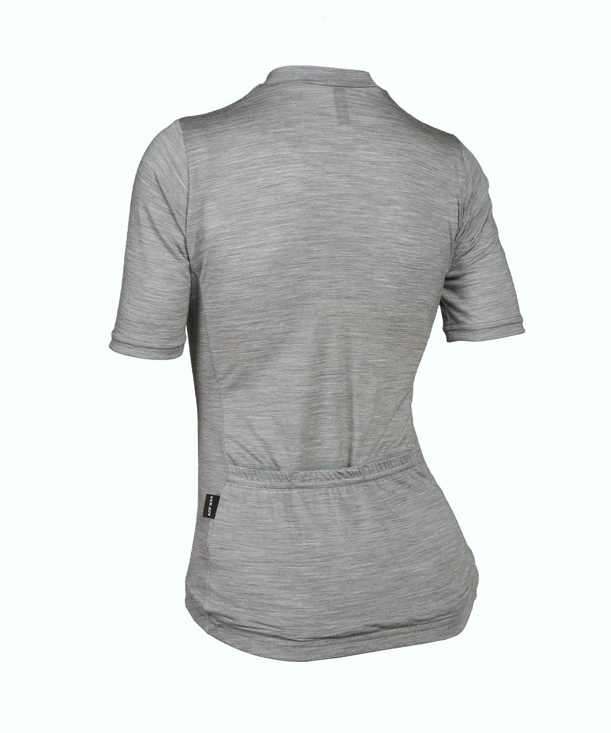W. LIGHTWEIGHT MERINO JERSEY - GREY HEATHER - Voler - XSM - 1020N64GRH