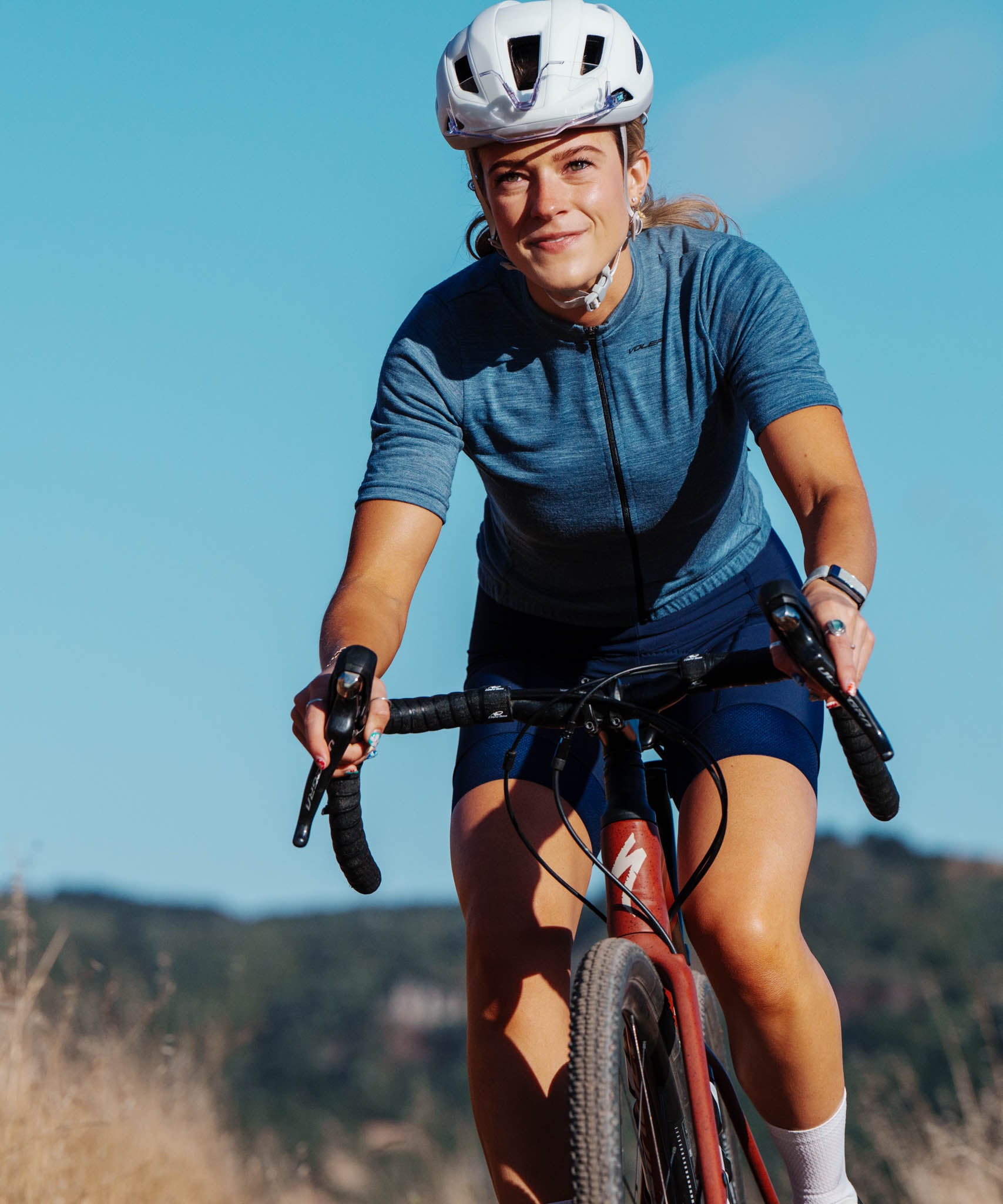 W. LIGHTWEIGHT MERINO JERSEY - BLACK - Voler - XSM - 1020N58BLK