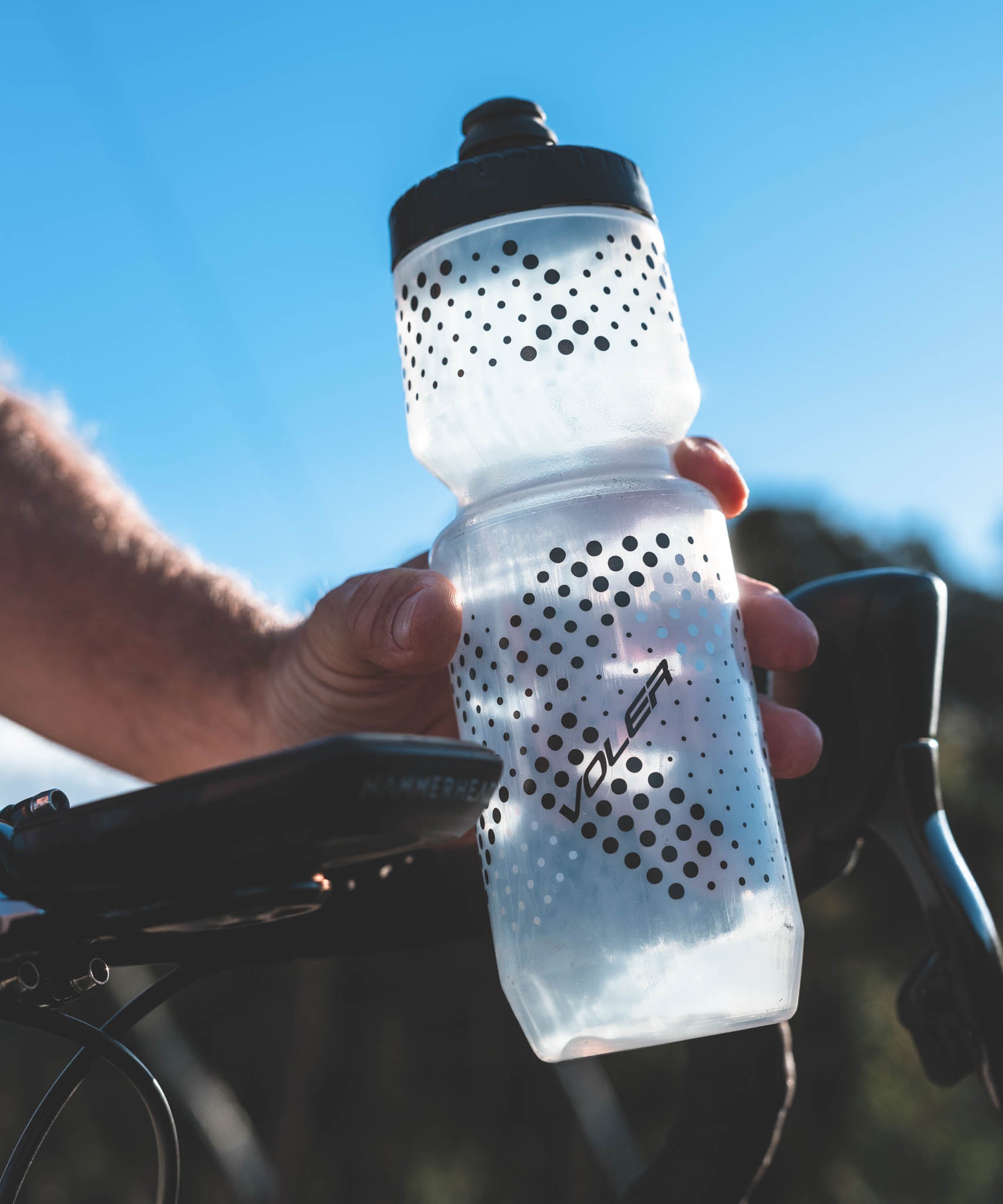 WATER BOTTLE - 26 OZ - DISCO CLEAR