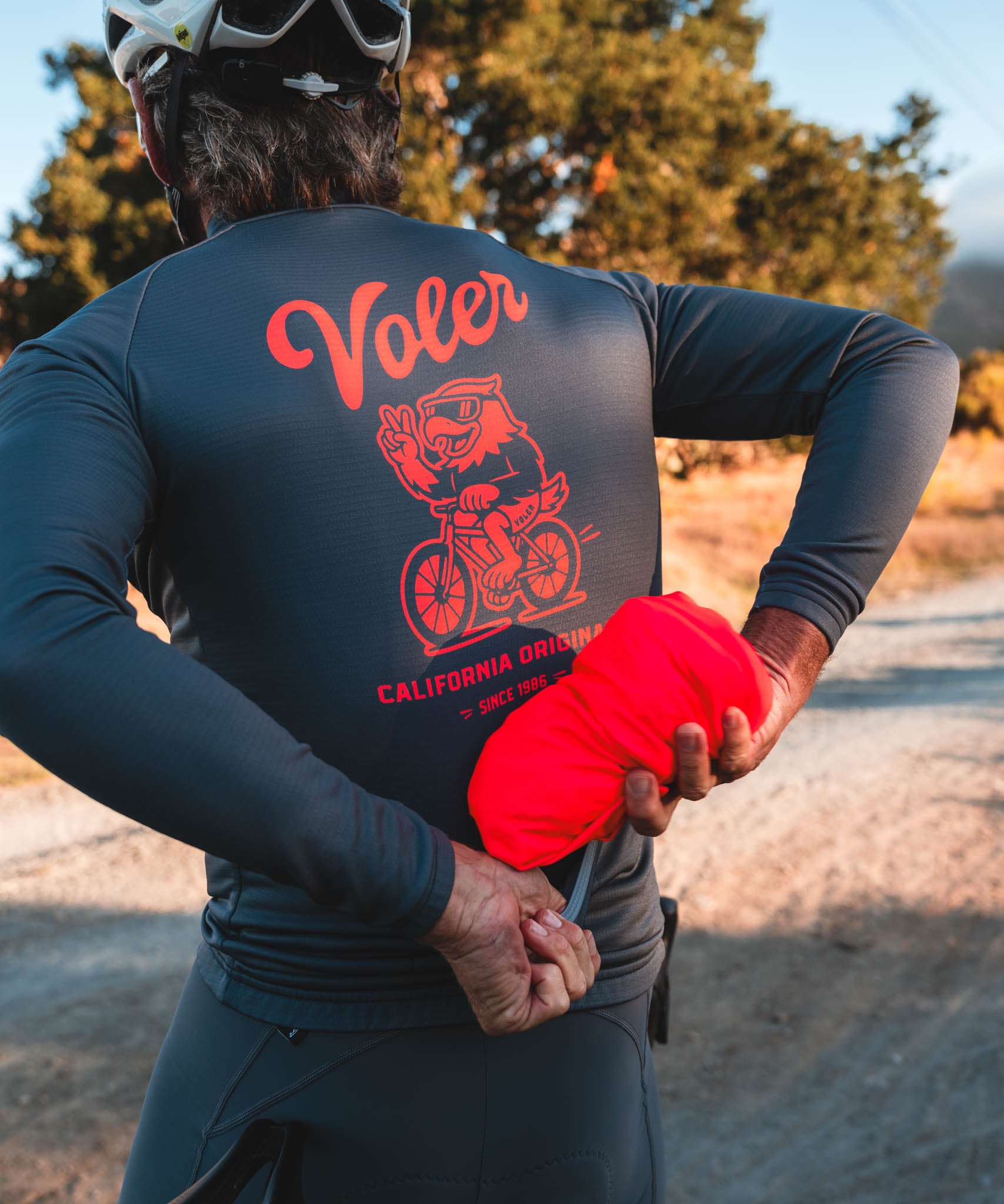 M. PELOTON THERMAL JERSEY - AERO THE EAGLE