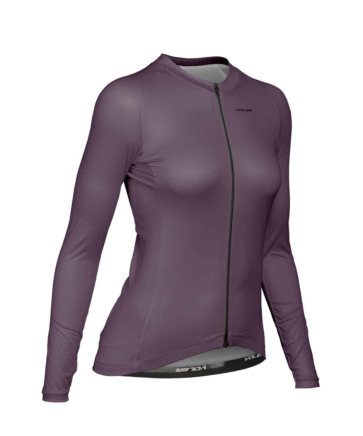 W. VELOCITY AIR LS JERSEY - SOLID - Voler - WASHED PLUM - 1T20229WPL