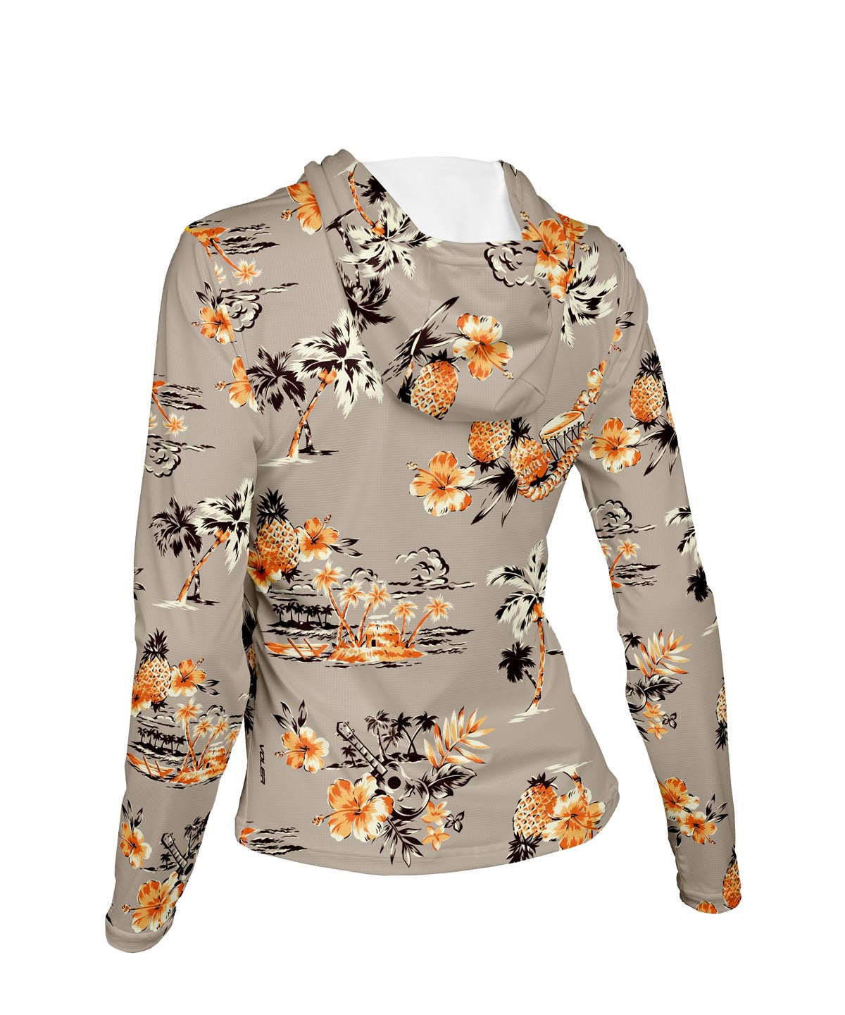 W. ENDURANCE AIR SUN HOODIE - LOTO BLANCO