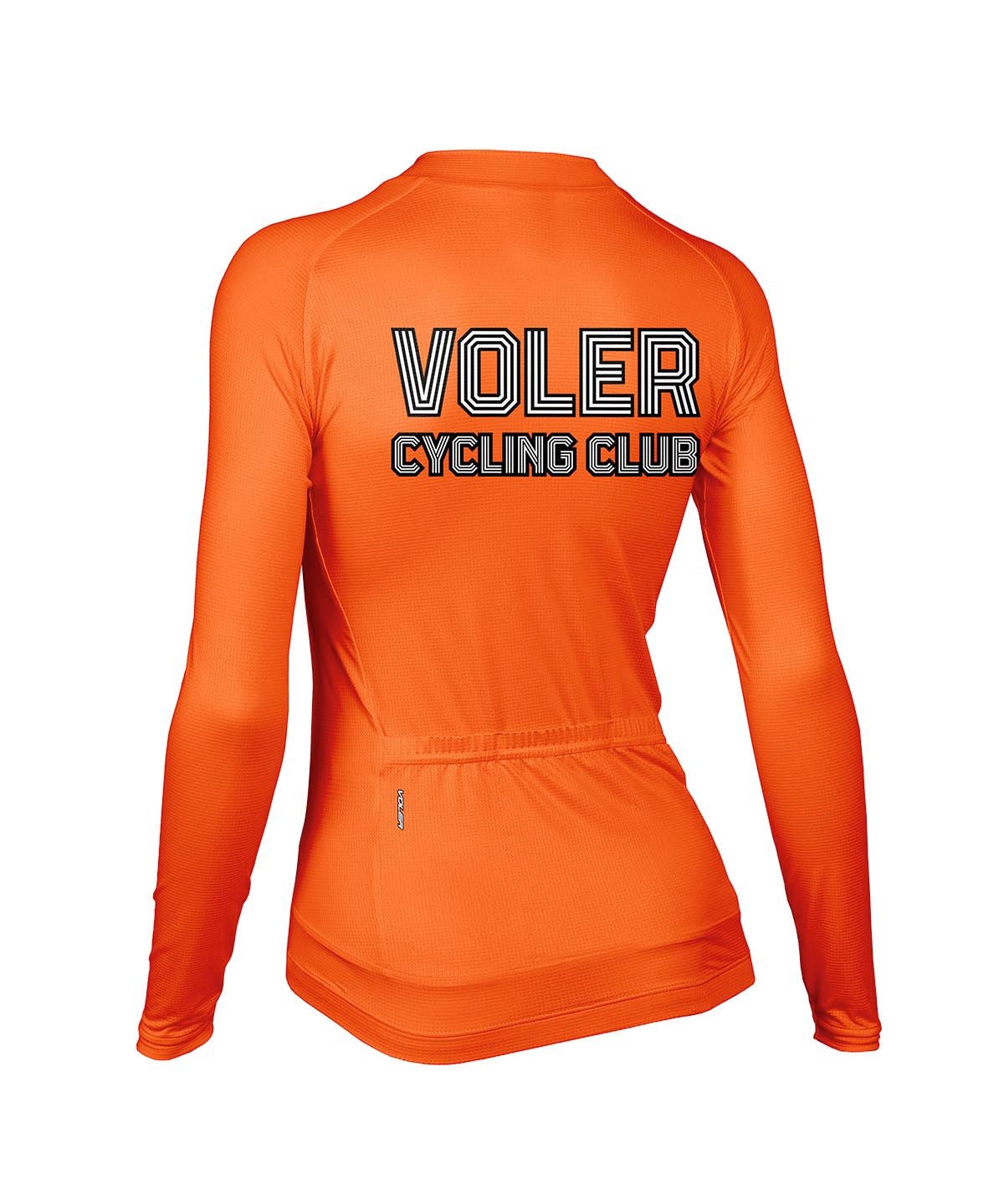 W. VELOCITY AIR LS JERSEY - VOELR CYCLING CLUB - Voler - SPIKED APRICOT - 