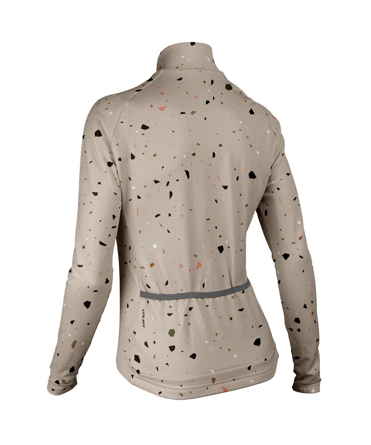 W. PELOTON THERMAL JERSEY - TERRAZZO