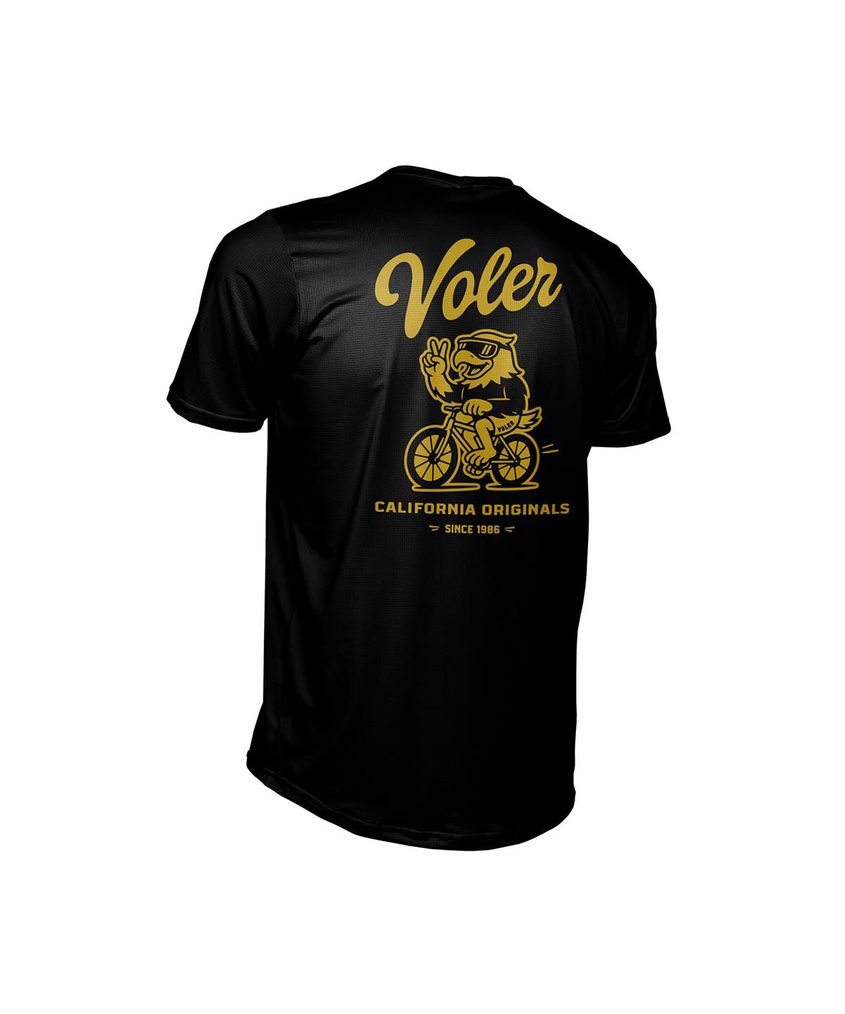 YOUTH ENDURANCE AIR TEE - AERO THE EAGLE - Voler - BLACK - 1T3023TBLK