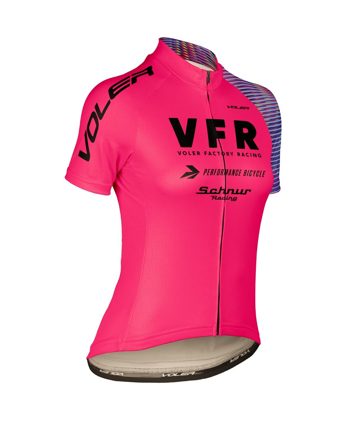 W. PELOTON JERSEY - VOLER FACTORY RACING - Voler - HYPER PINK - 1T20217HYP