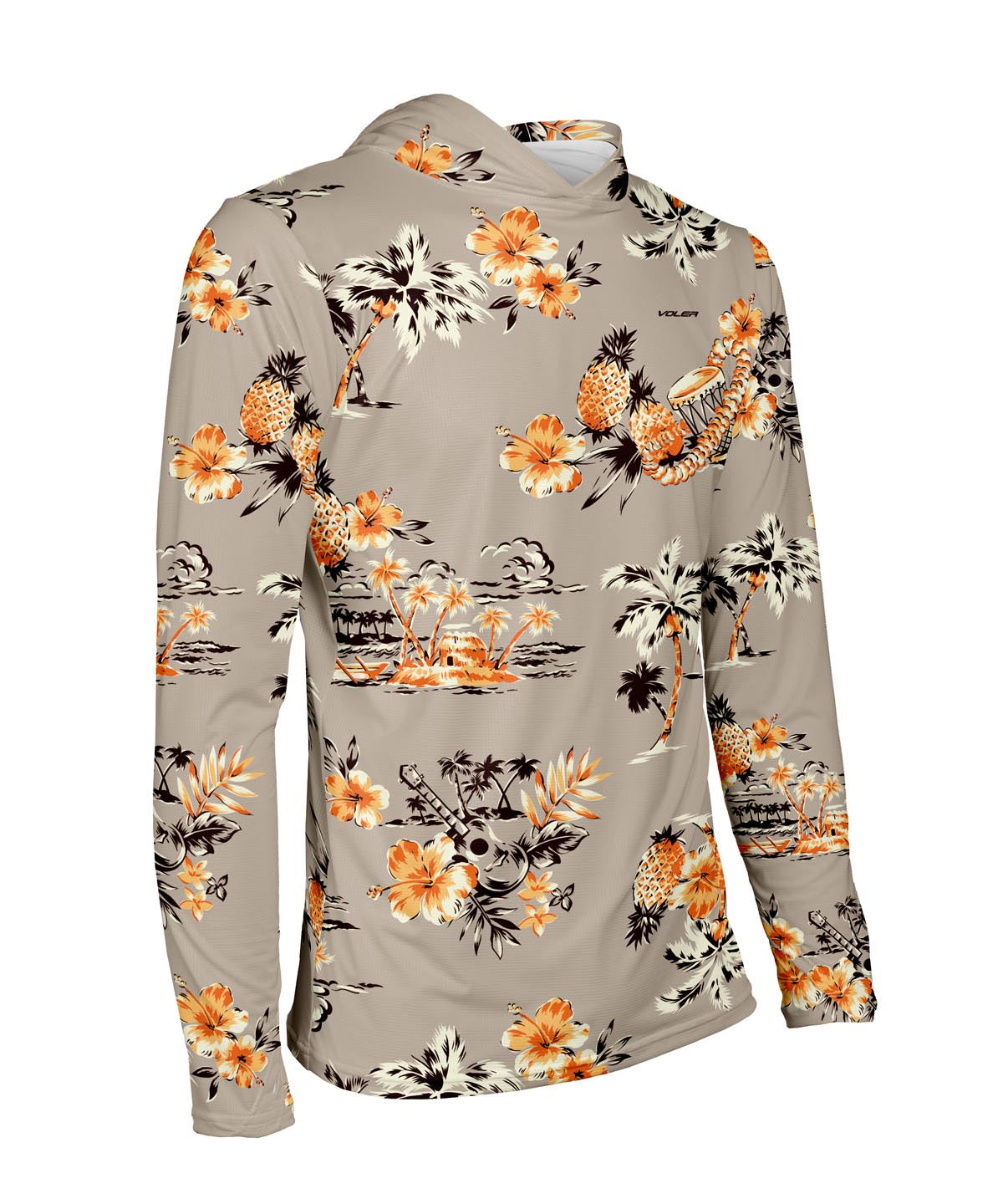 M. ENDURANCE AIR SUN HOODIE - LOTO BLANCO