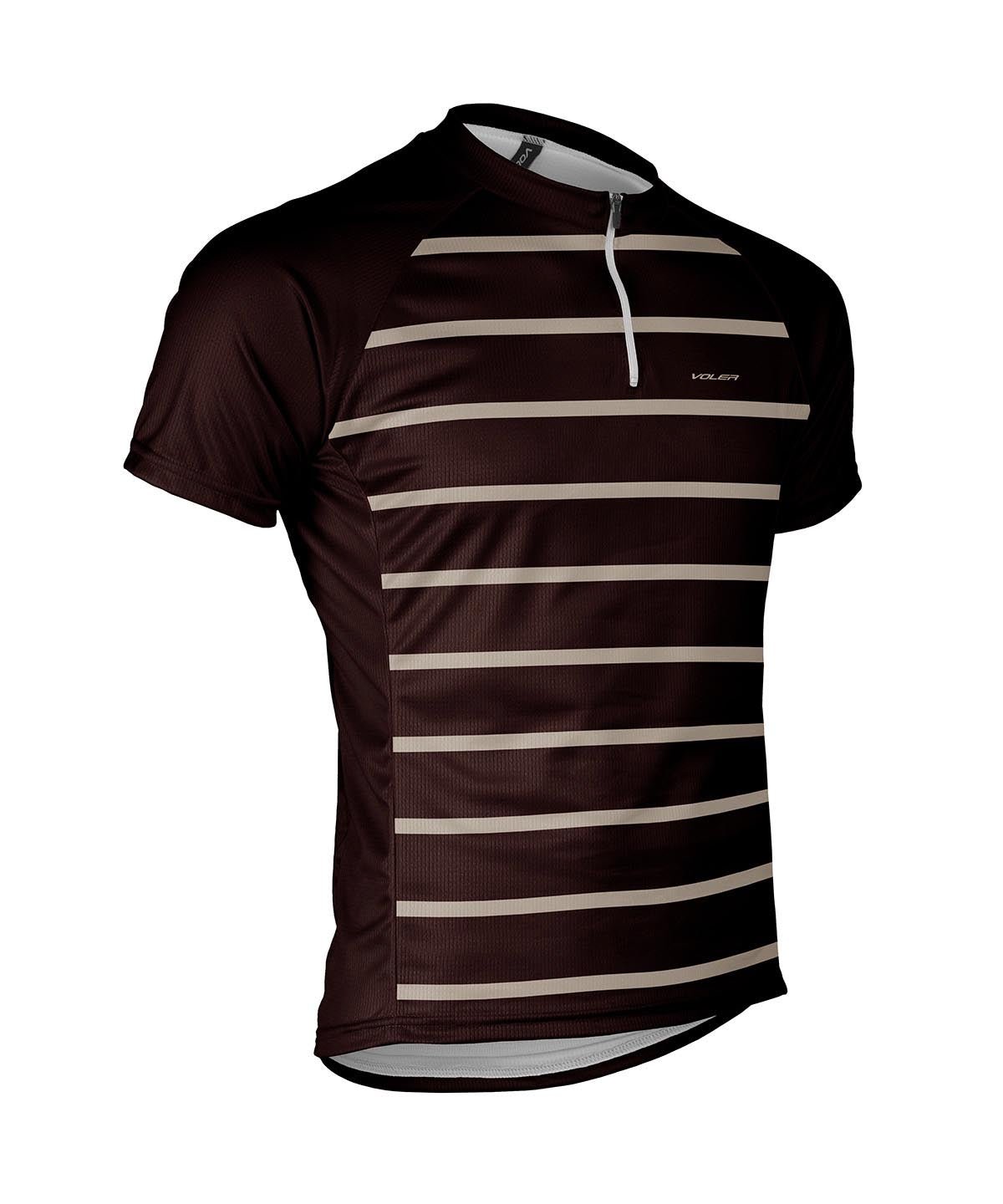M. XC JERSEY - CLEAN LINES - Voler - ESPRESSO AND COBBLESTONE - 1T10248ESC