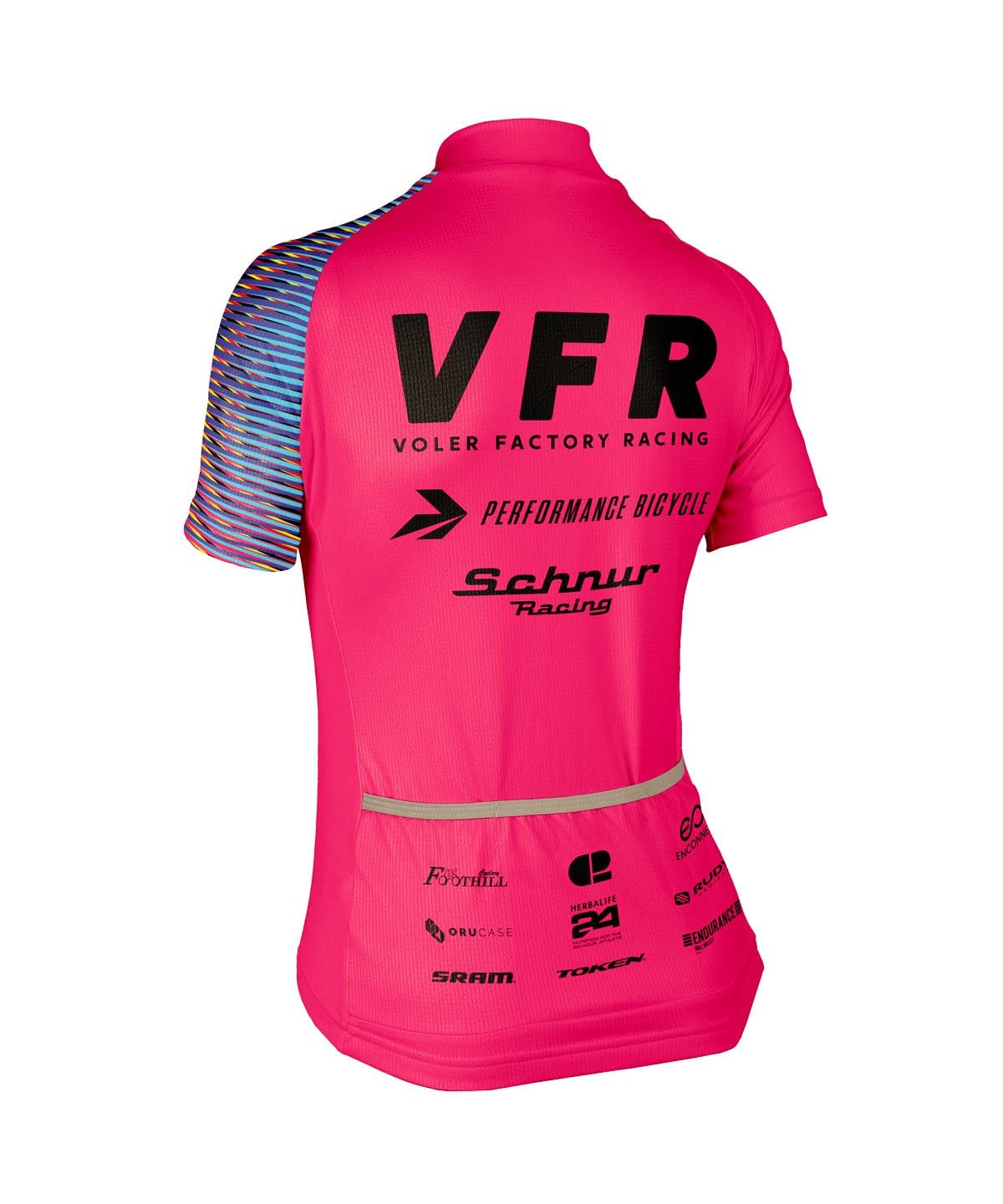 W. PELOTON JERSEY - VOLER FACTORY RACING - Voler - HYPER PINK - 1T20217HYP