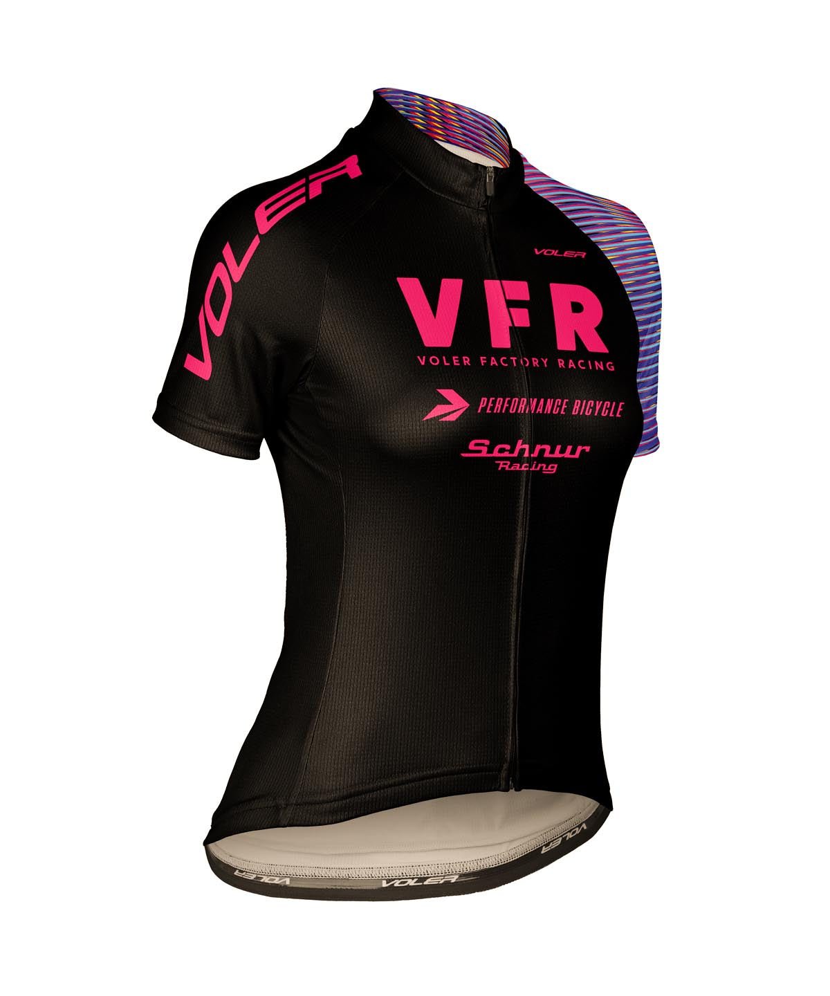 W. PELOTON JERSEY - VOLER FACTORY RACING - Voler - BLACK - 1T20217BLK