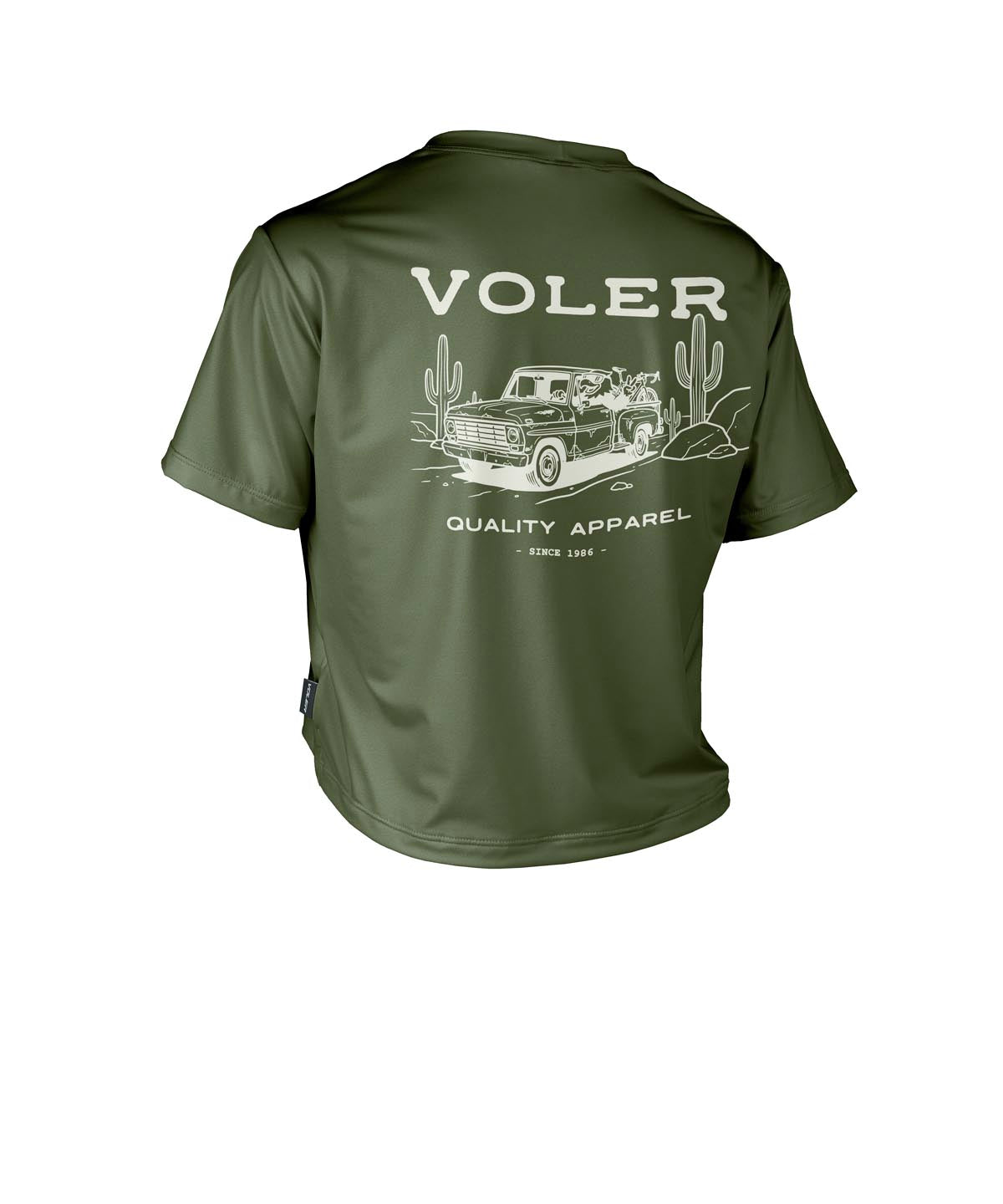 W. CROP TEE - AERO THE EAGLE TRUCKIN