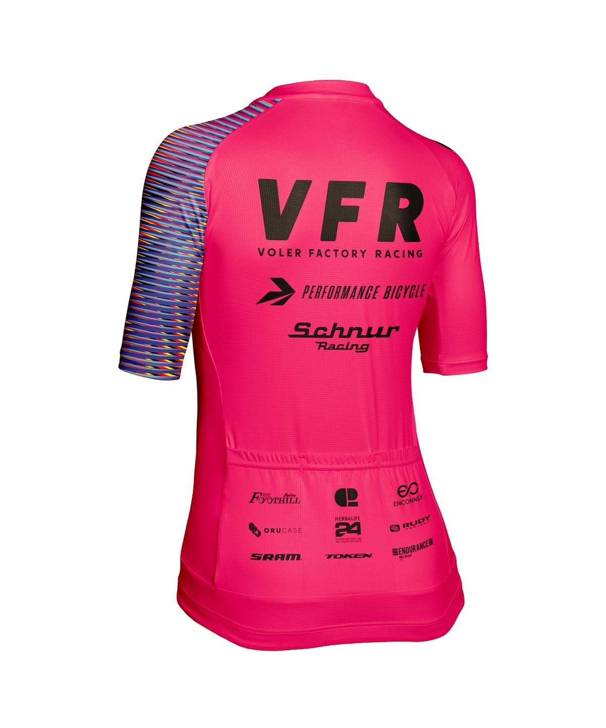 W. VELOCITY AIR JERSEY - VOLER FACTORY RACING - Voler - HYPER PINK - 1T20215HYP