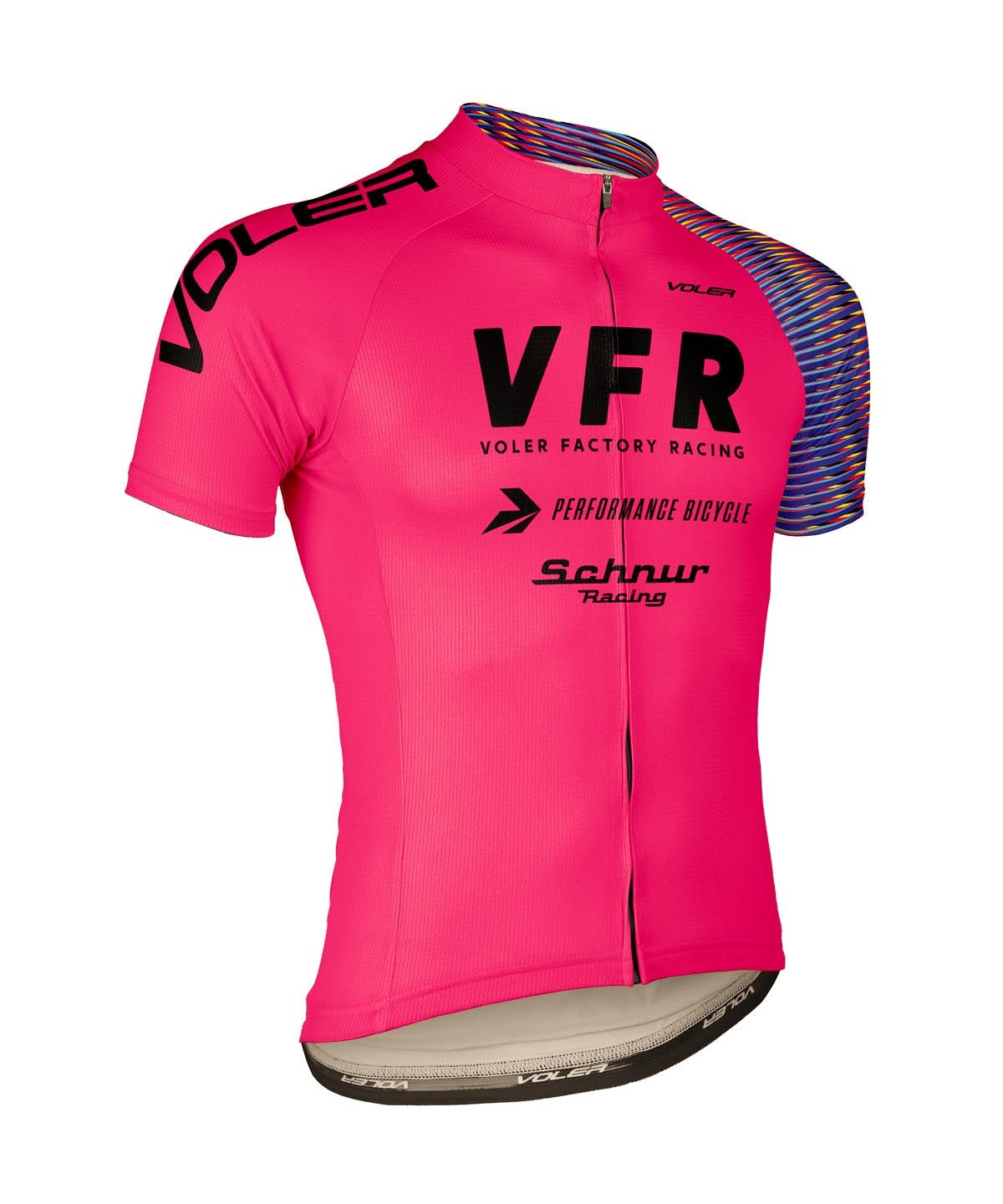 M. PELOTON JERSEY - VOLER FACTORY RACING - Voler - HYPER PINK - 1T10217HYP