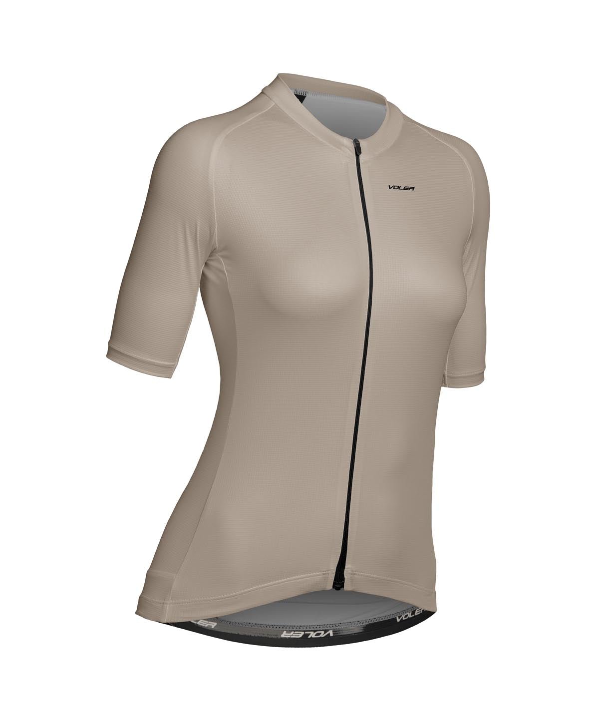 W. VELOCITY AIR JERSEY - SOLID - Voler - COBBLESTONE - 1T20228CBS