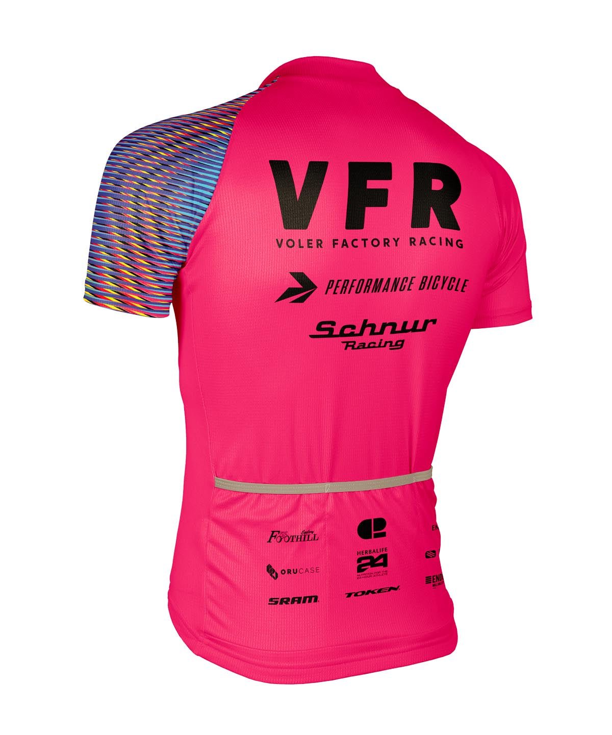 M. PELOTON JERSEY - VOLER FACTORY RACING - Voler - HYPER PINK - 1T10217HYP