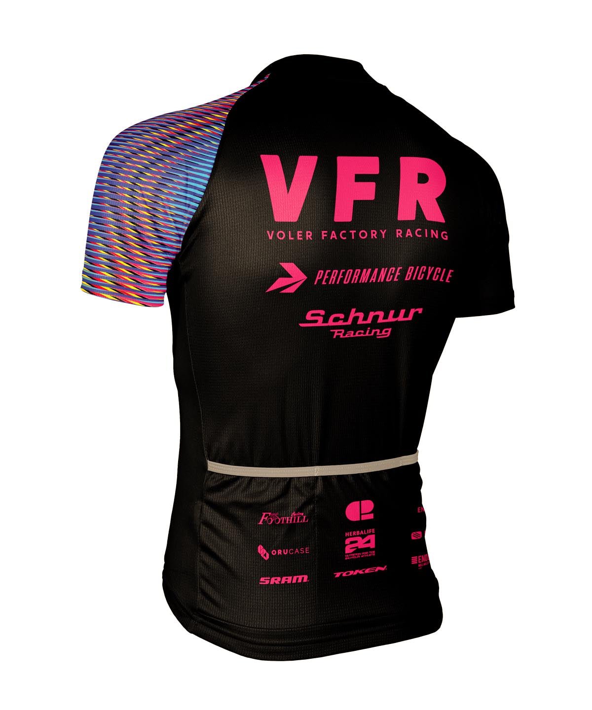 M. PELOTON JERSEY - VOLER FACTORY RACING - Voler - BLACK - 1T10217BLK