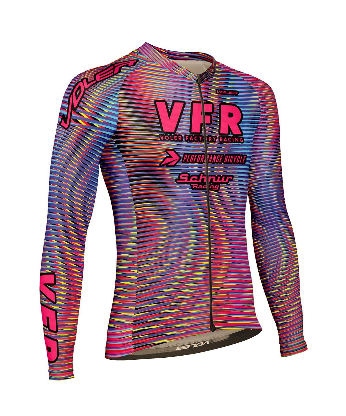 M. VELOCITY AIR LS JERSEY - VOLER FACTORY RACING - Voler - PRINT - 1T10216PRT