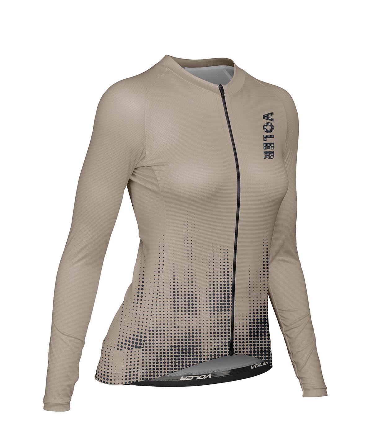 W. VELOCITY AIR LS JERSEY - VOLER VERT