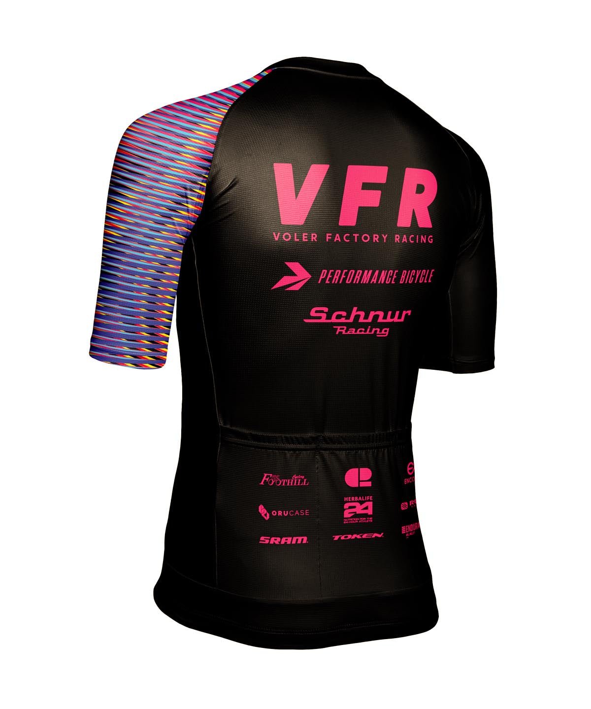 M. VELOCITY AIR JERSEY - VOLER FACTORY RACING - Voler - BLACK - 1T10215BLK